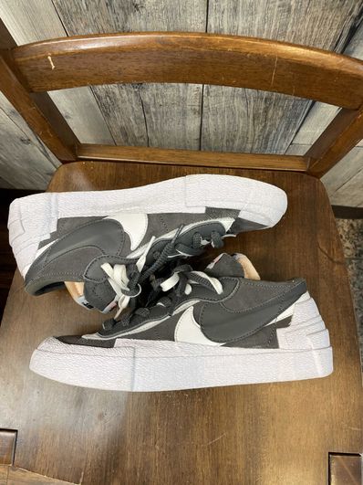 Sacai × Nike Blazer Low "Iron Grey"