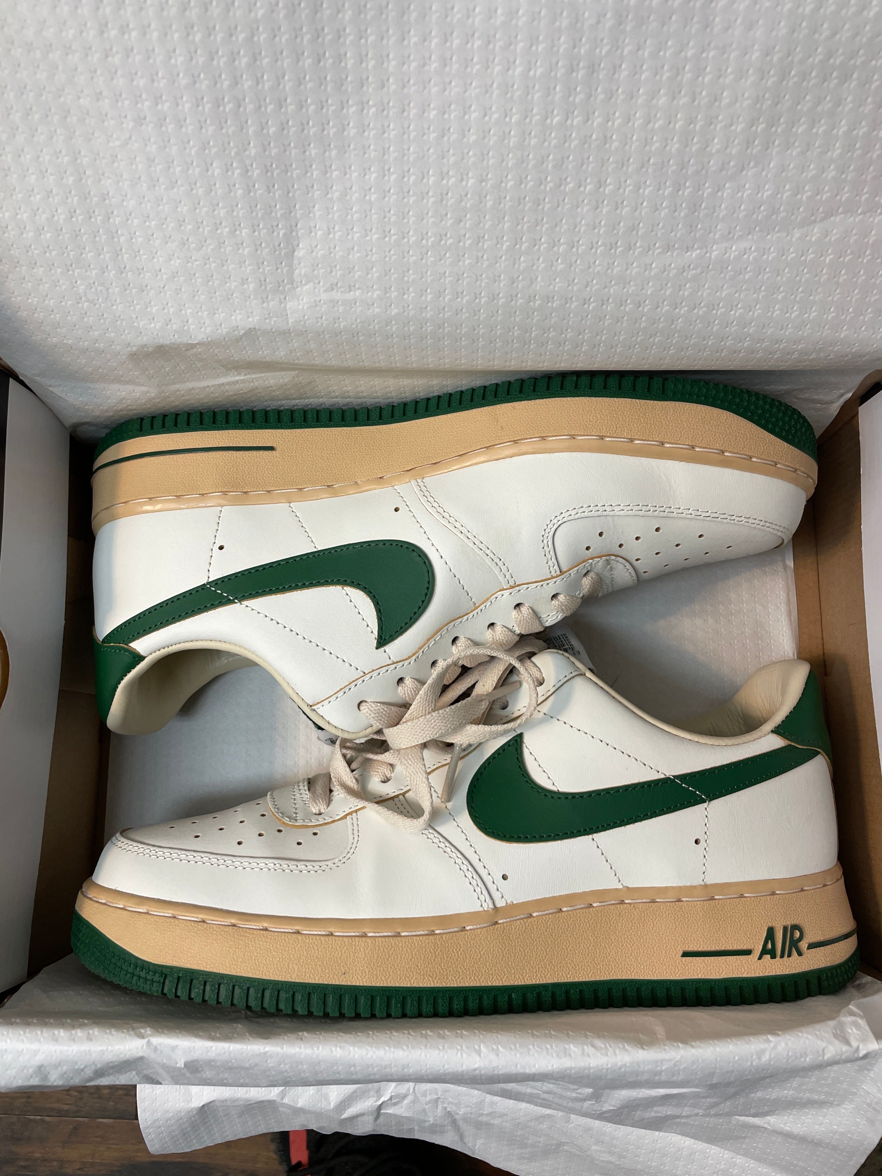 Nike Women's Air Force 1 Low "Green and Muslin"
