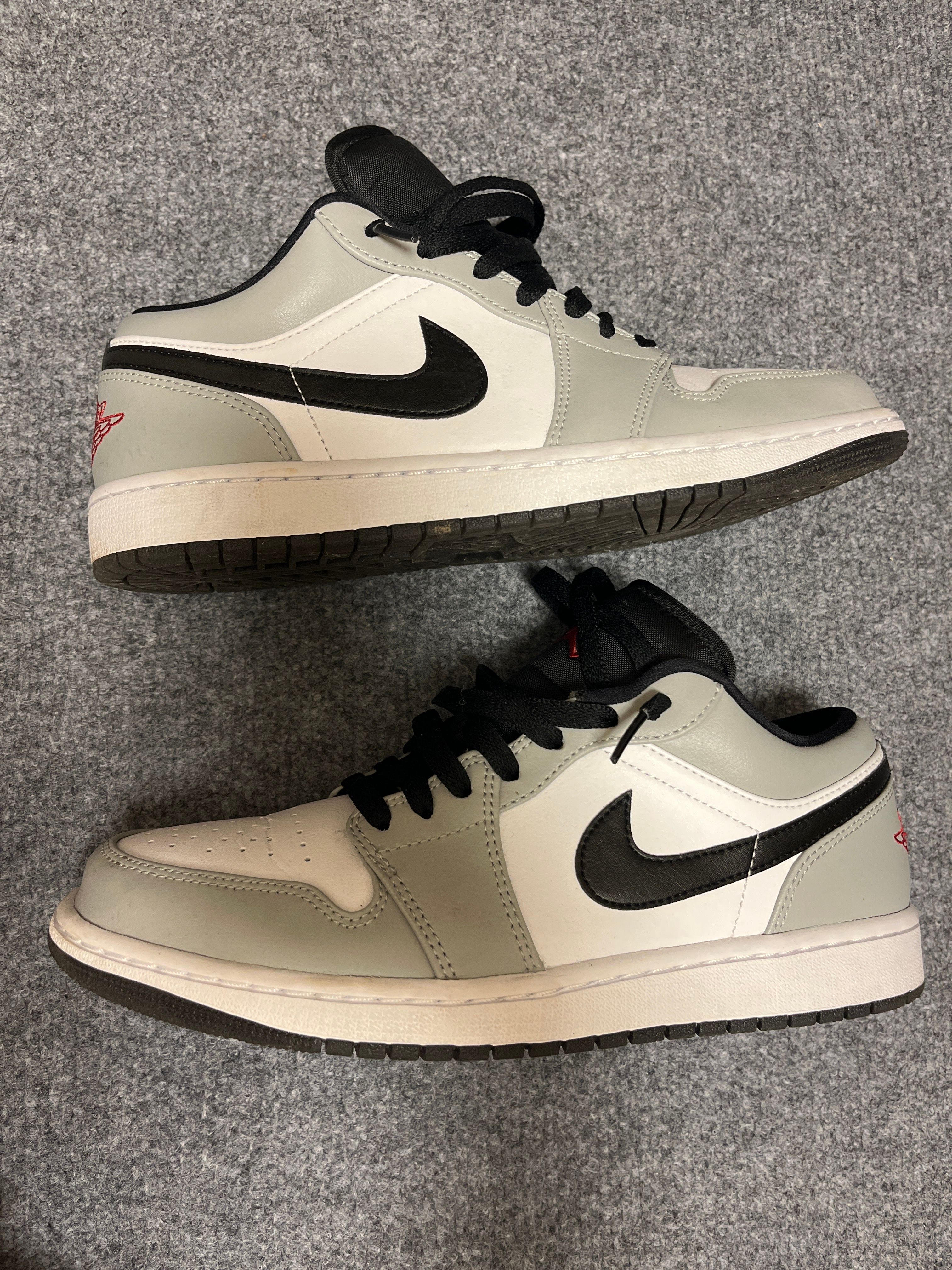 NIKE AIR JORDAN 1 LOW "LIGHT SMOKE GREY"
