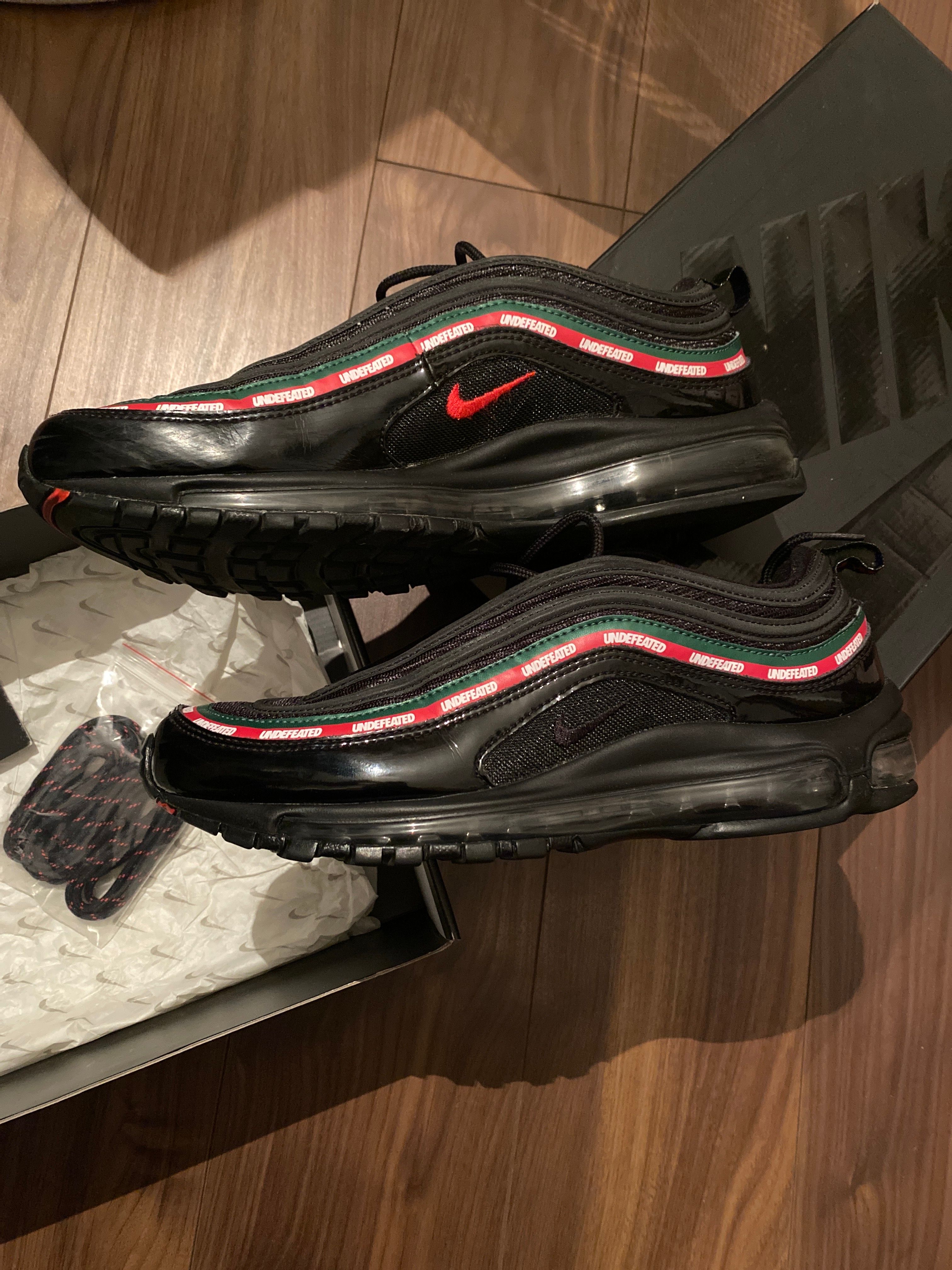 UNDEFEATED × Nike Air Max 97 OG "black"
