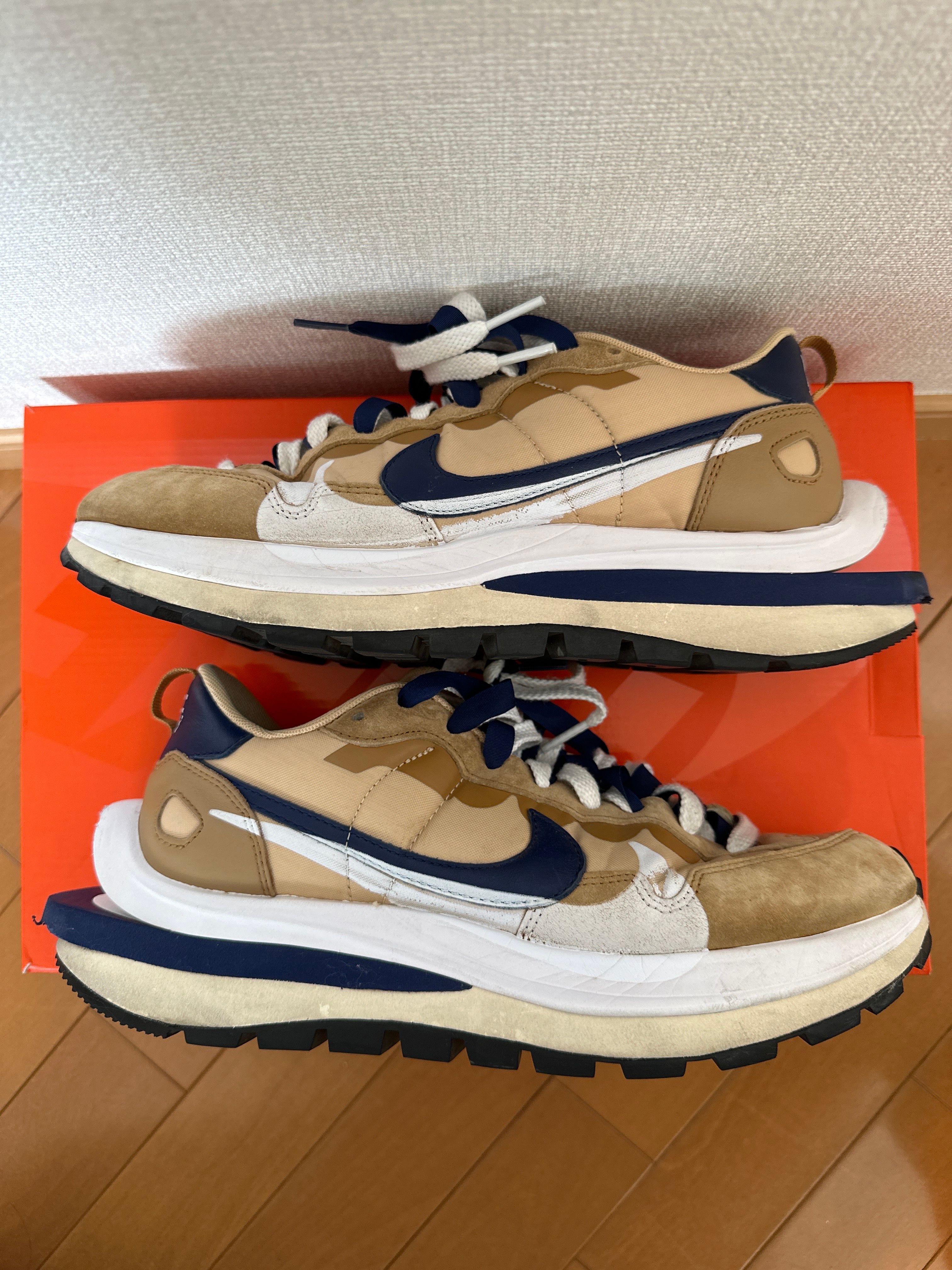 Sacai × Nike Vapor Waffle "Sesame And Blue Void"