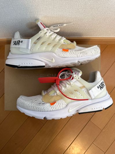 Off-White × Nike Air Presto "White/Black/Cone"