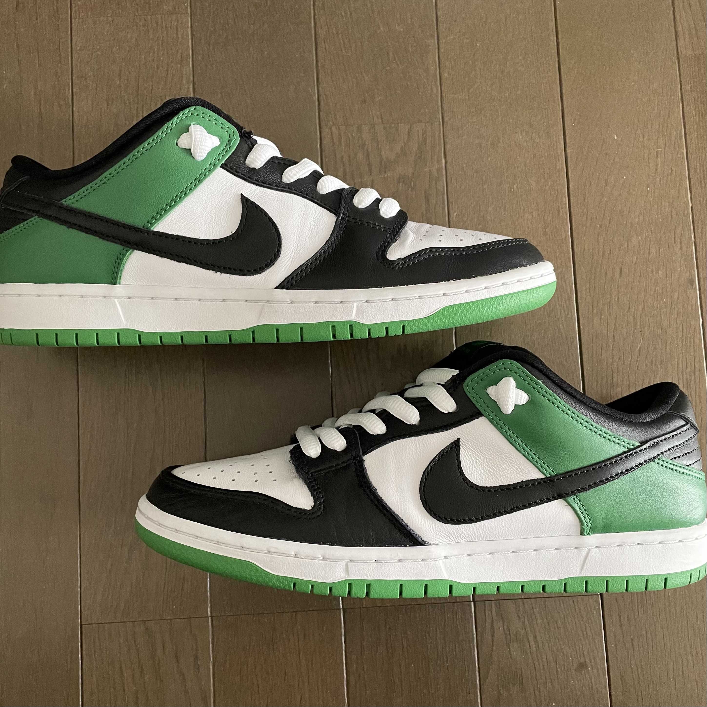Nike SB Dunk Low Pro "Black and Classic Green"