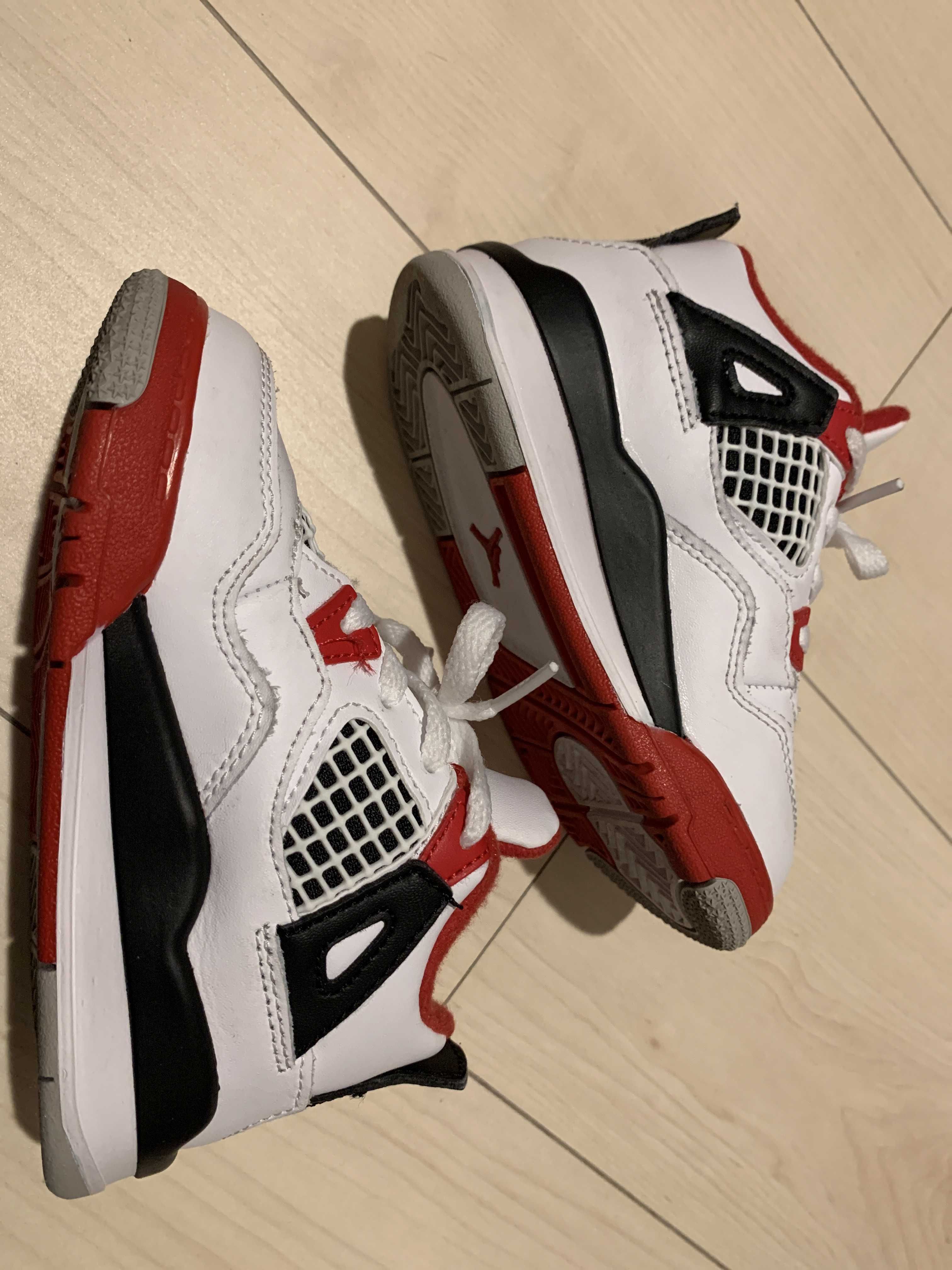 Nike TD Air Jordan 4 OG "Fire Red"