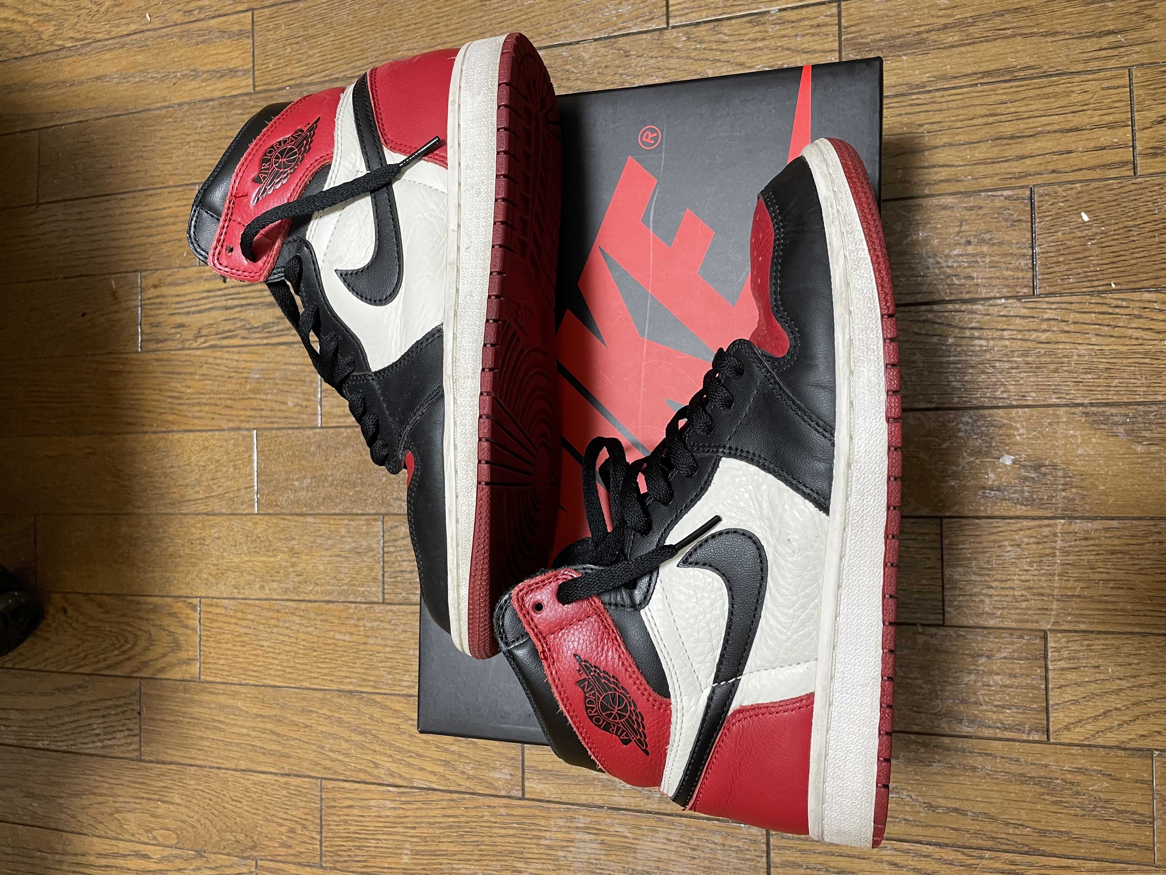 Nike Air Jordan 1 Retro High OG "Bred Toe"