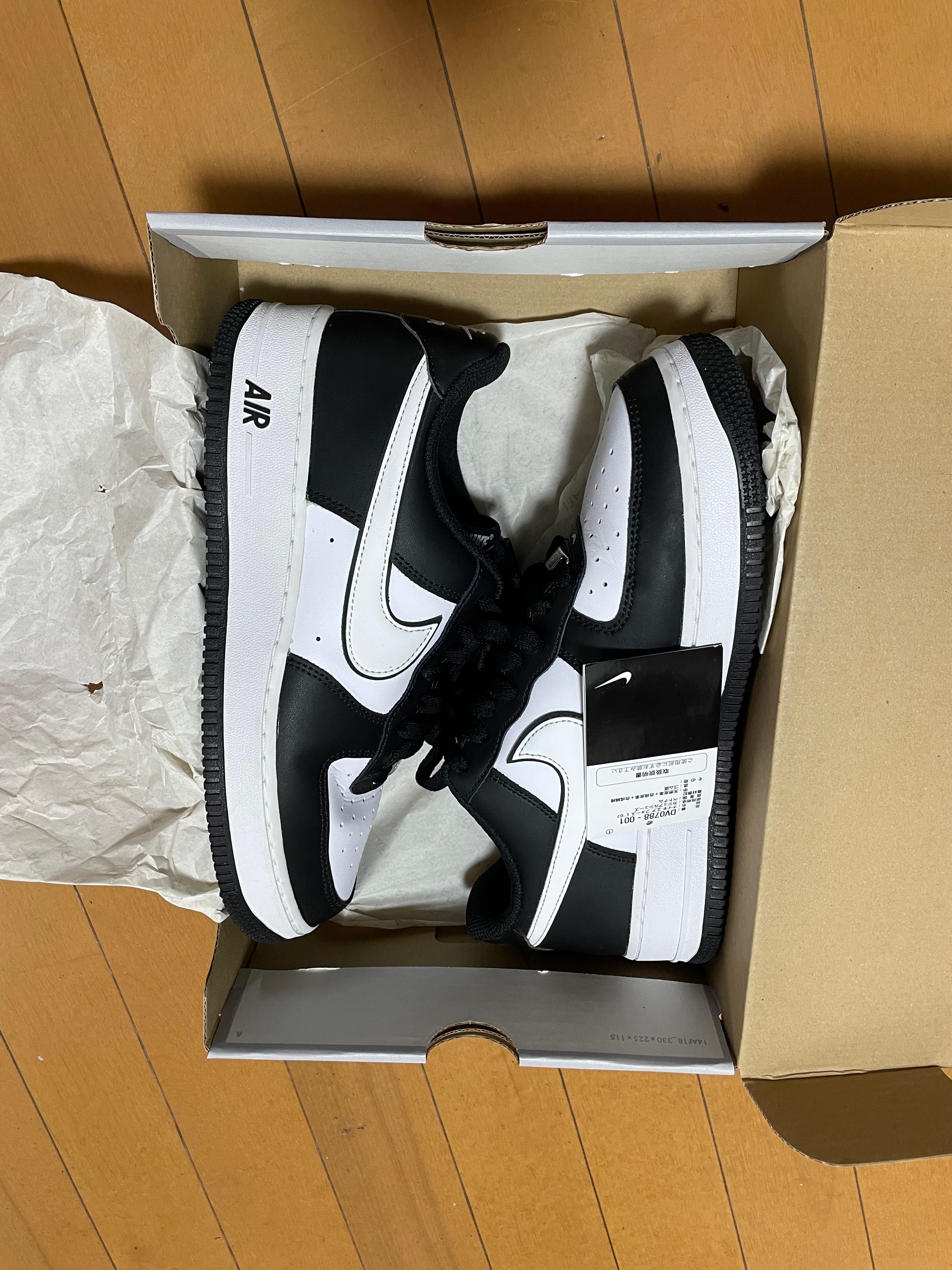 Nike Air Force 1 Low '07 "Black/Black/White"