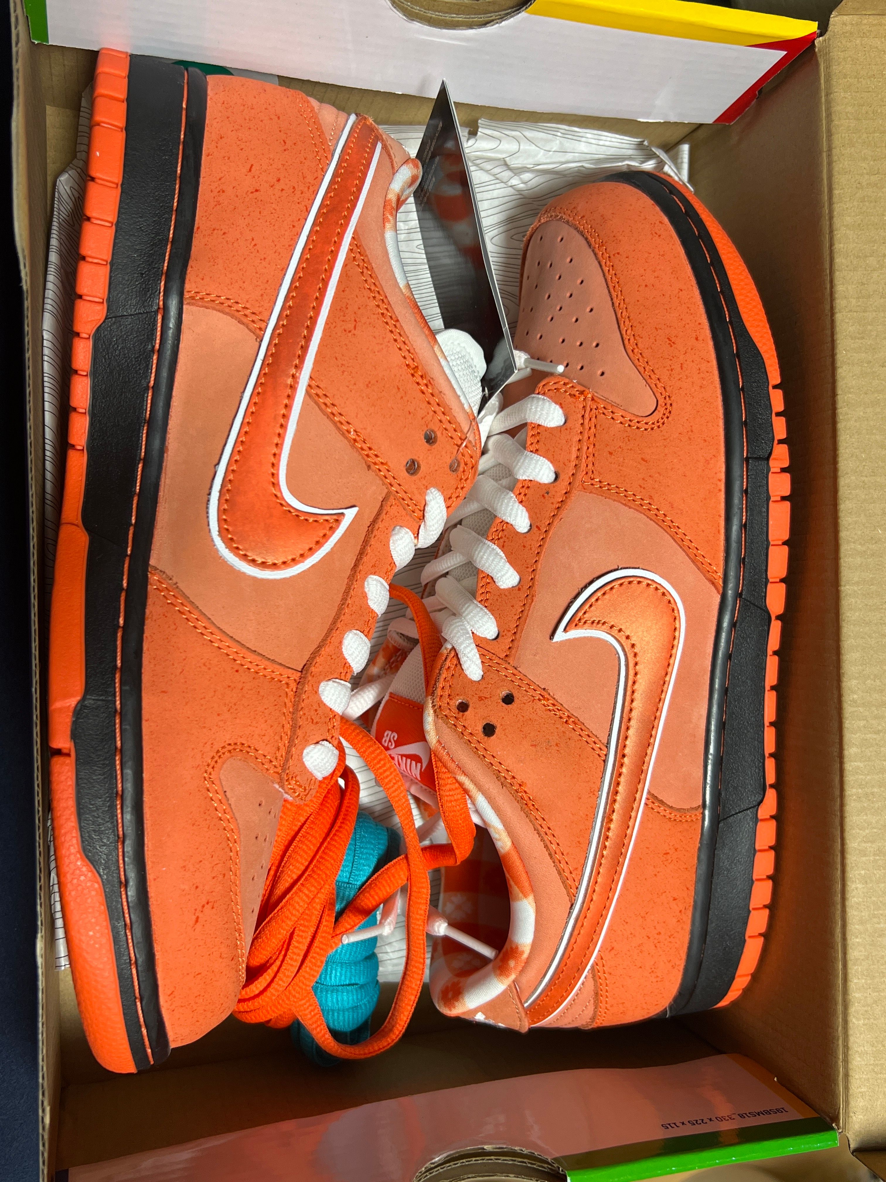 Concepts × Nike SB Dunk Low SP "Orange Lobster"