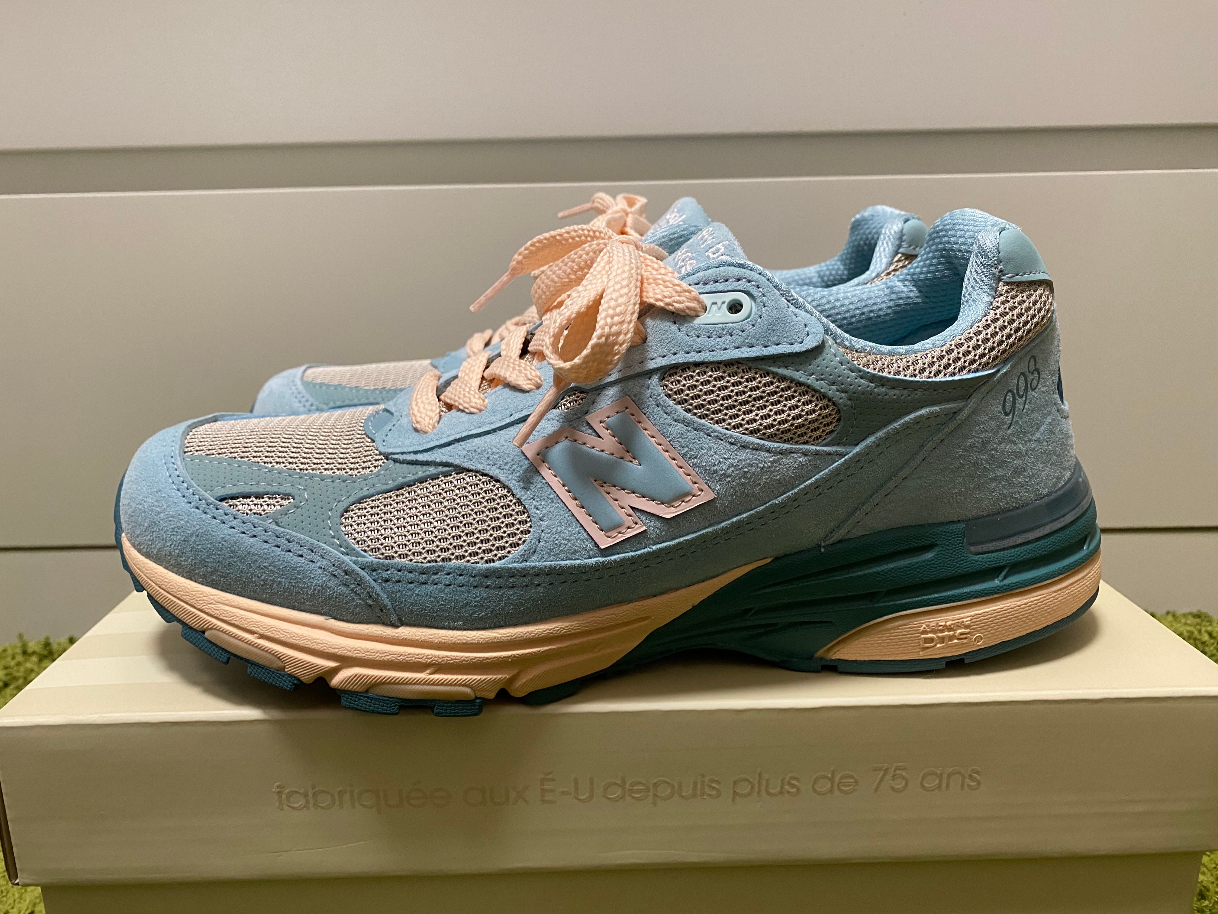 Joe Freshgoods × New Balance 993 Performance Art "Arctic Blue"