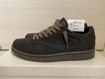Travis Scott × Nike Air Jordan 1 Low OG SP "Velvet Brown and Dark Mocha"