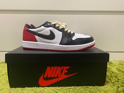 Nike Air Jordan 1 Retro Low OG "Black Toe"