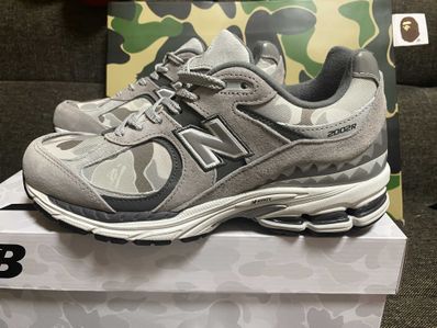 A BATHING APE × New Balance 2002R "Gray"