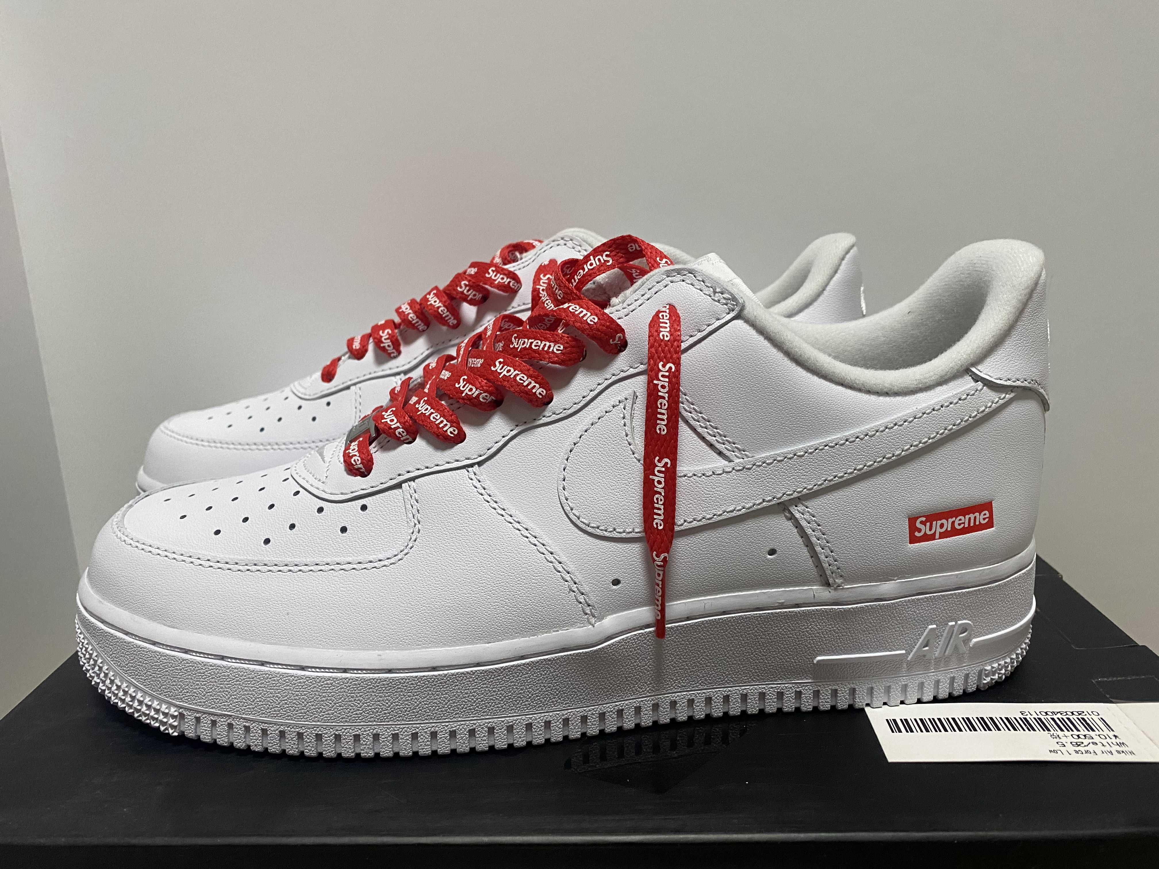 Supreme × Nike Air Force 1 Low "White"