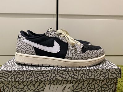 Nike Air Jordan 1 Retro Low OG "Black Cement"