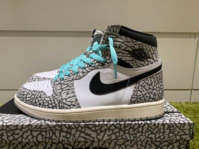 Nike Air Jordan 1 High OG "White Cement/Safari"
