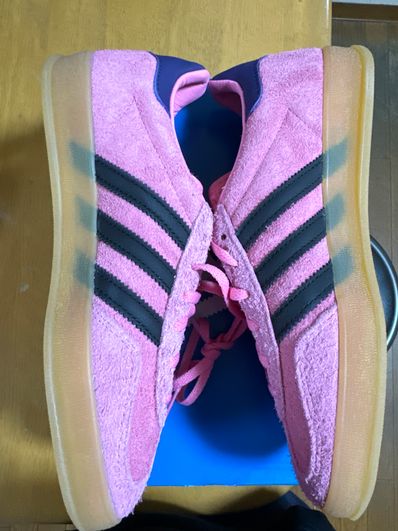 adidas Women's Gazelle Indoor "Bliss Pink/Core Black/Collegiate Purple"