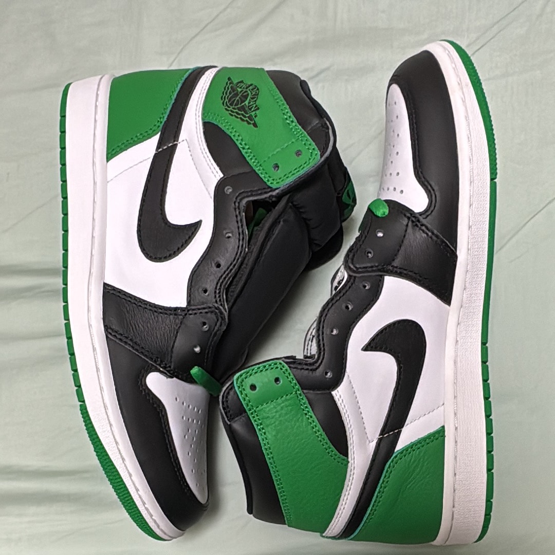 Nike Air Jordan 1 Retro High OG "Celtics/Black and Lucky Green" (2023)