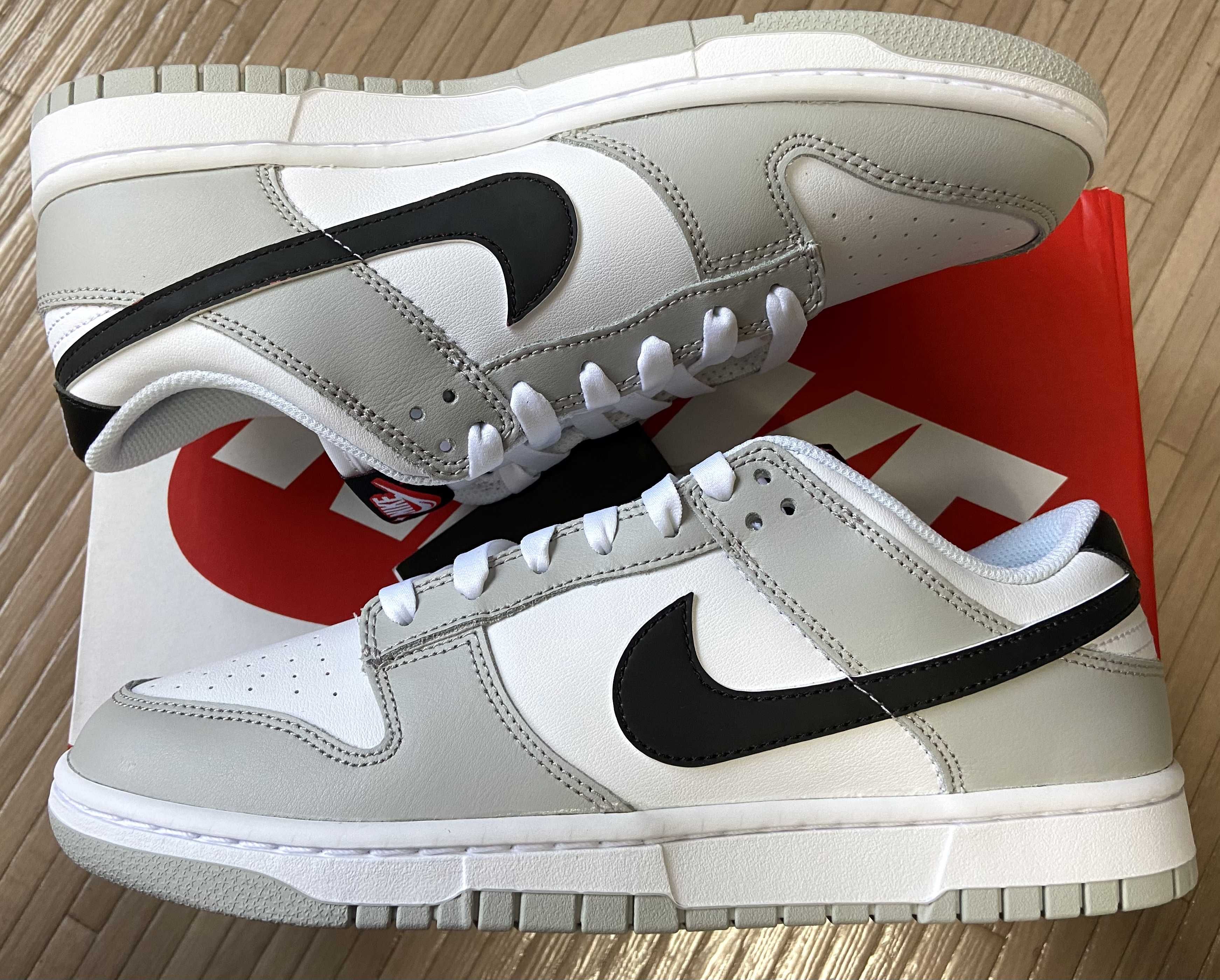 Nike Dunk Low SE Lottery "Grey Fog/Light Crimson"
