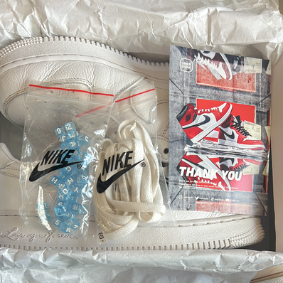 Drake NOCTA × Nike Air Force 1 Low "Love You Forver/White"