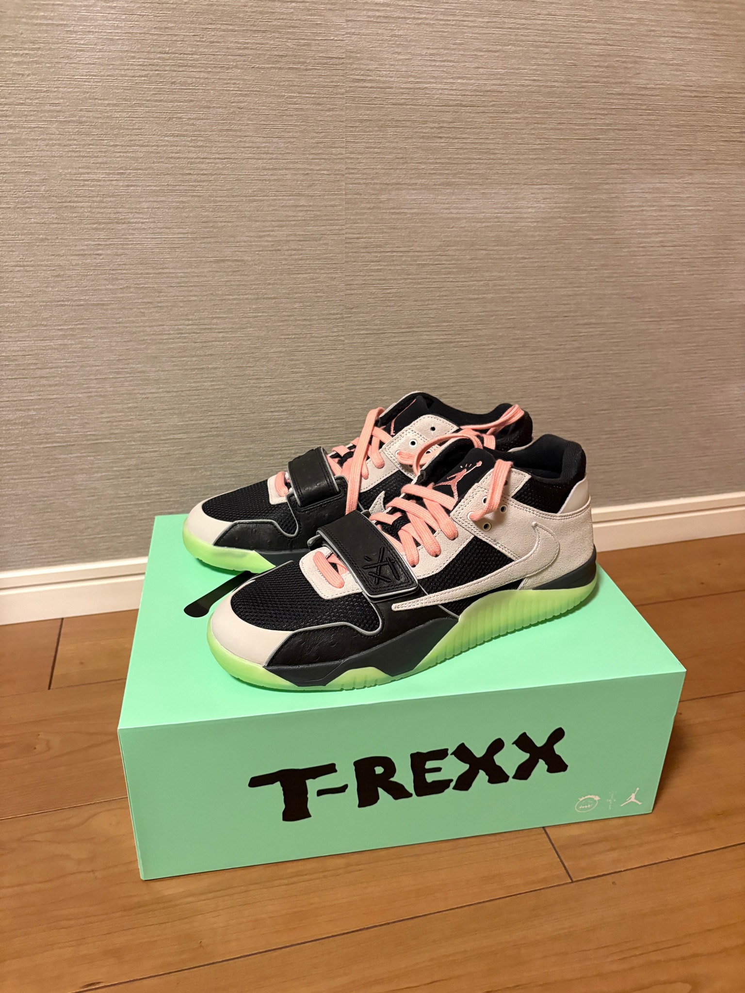 Travis Scott × Chase B × Nike Jumpman Jack TR CJ1 T-Rexx "Night Silver"