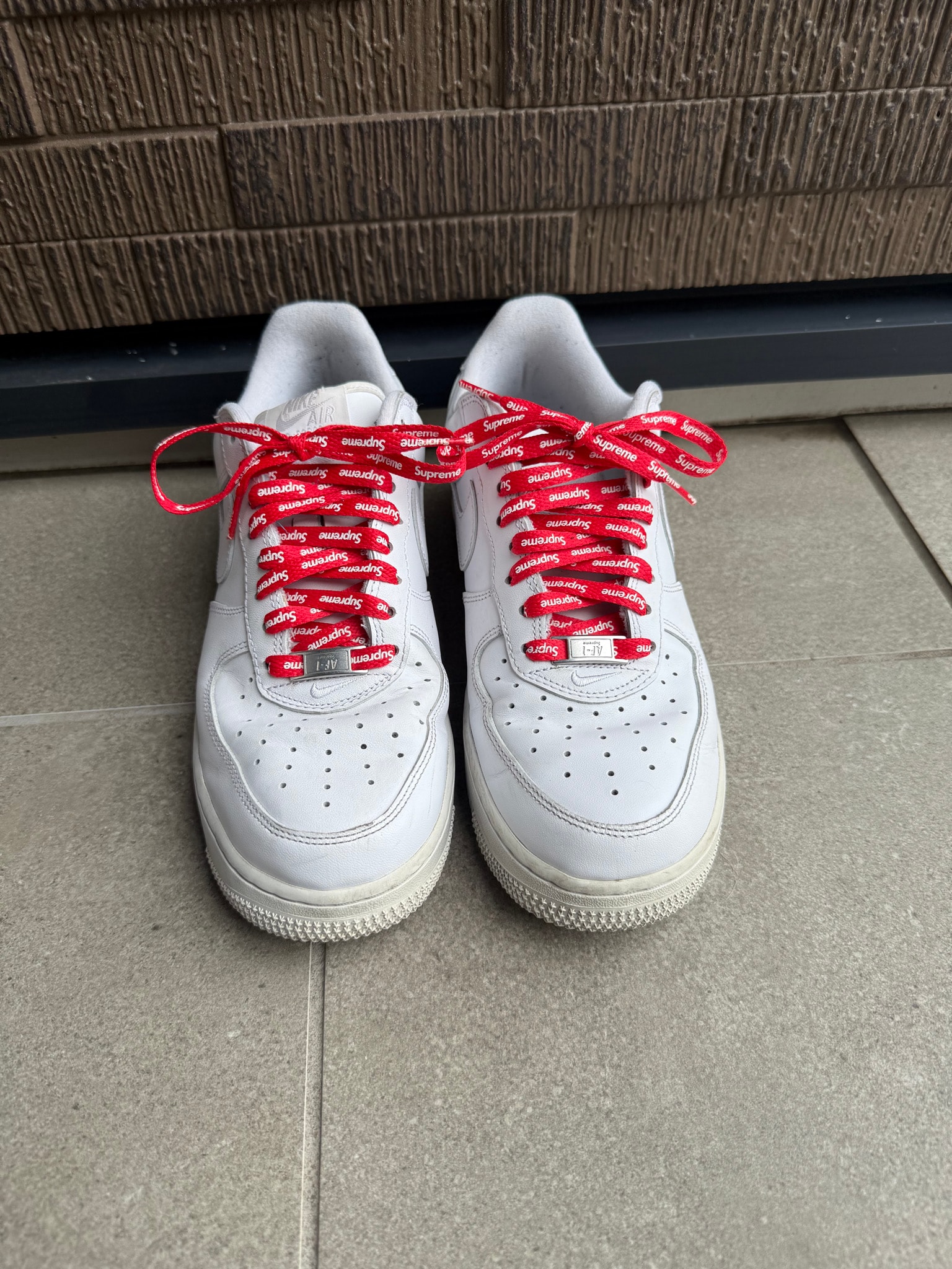 Supreme × Nike Air Force 1 Low "White"