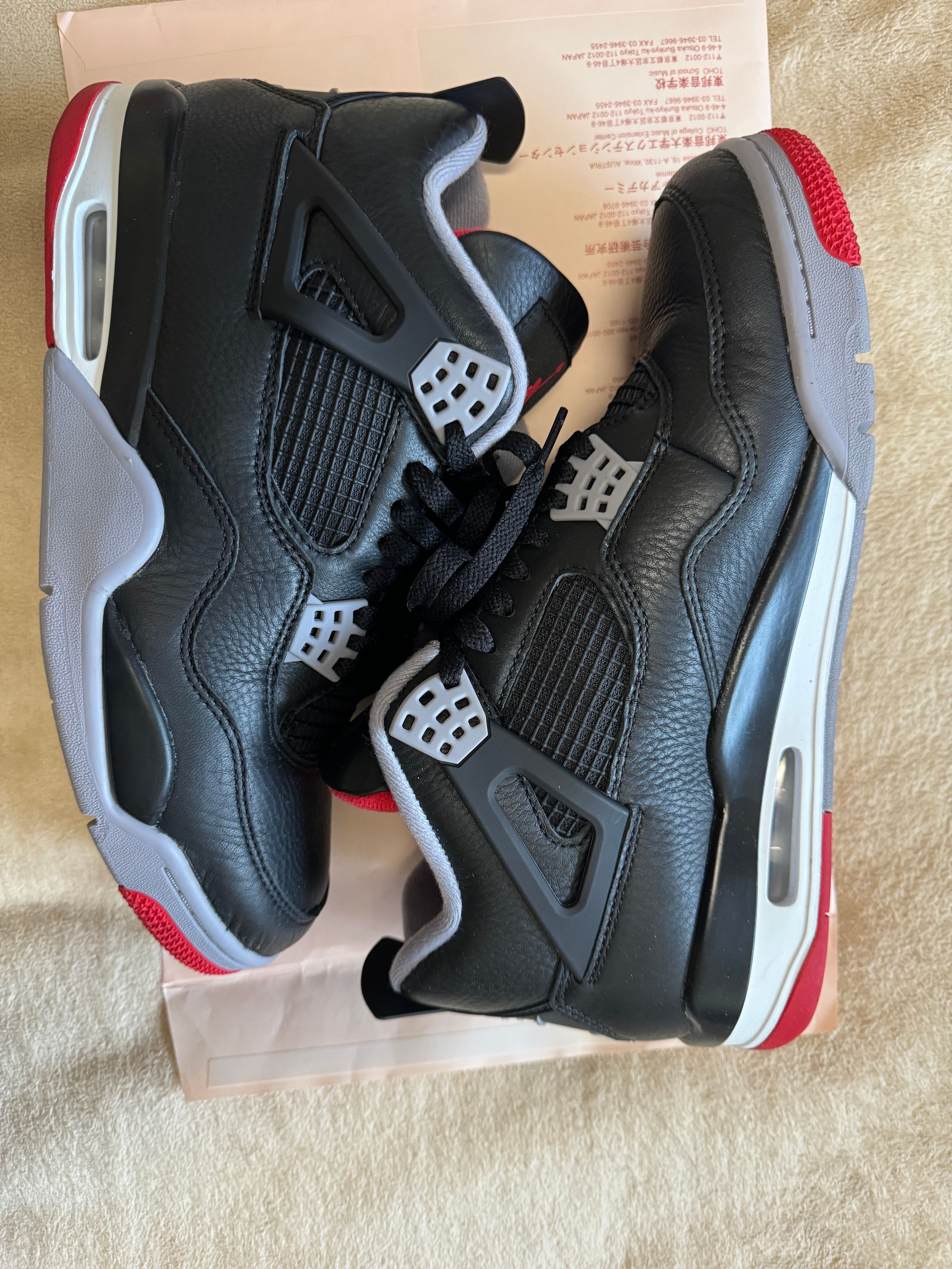 Nike Air Jordan 4 Retro "Bred Reimagined"