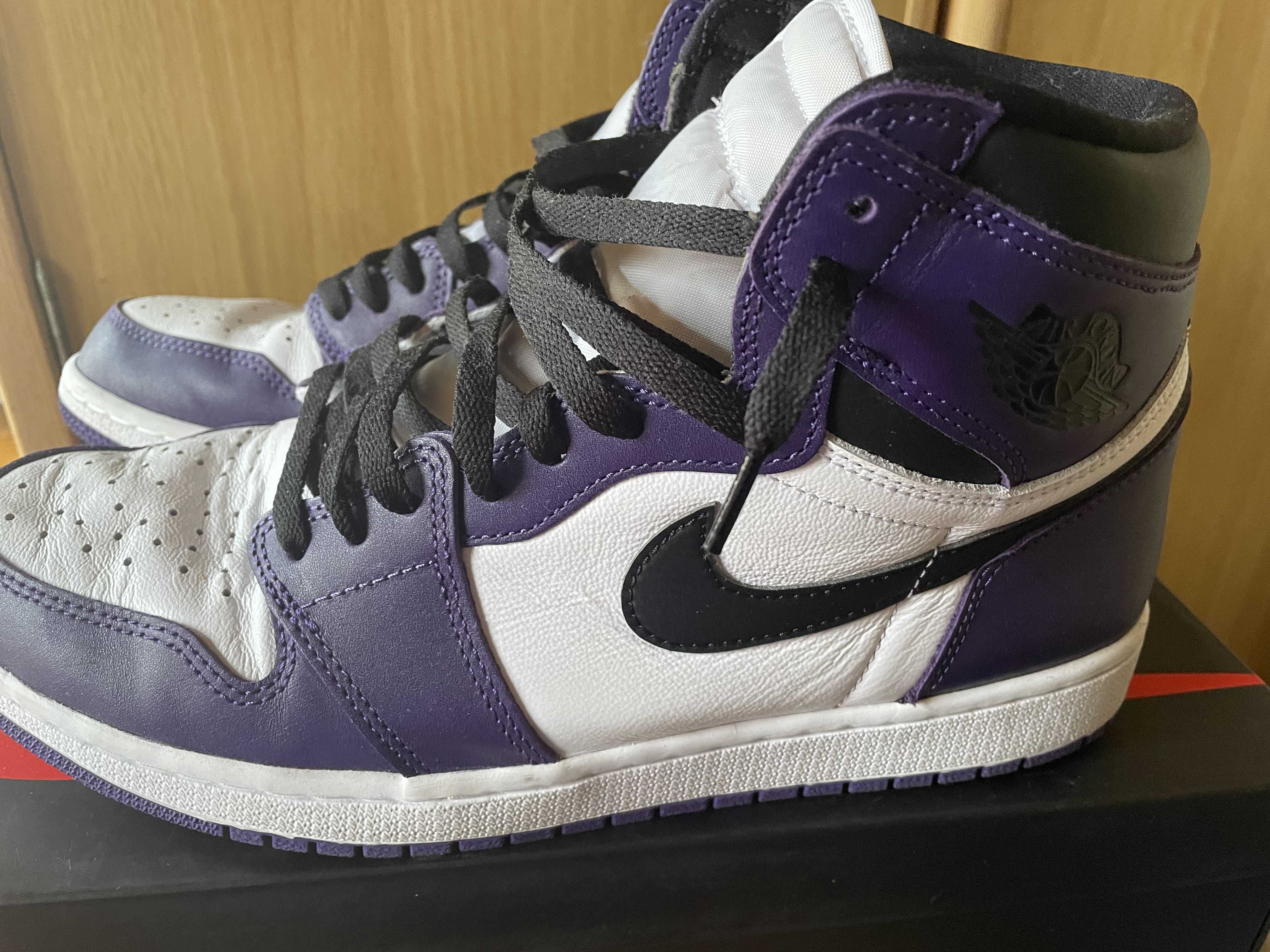 Nike Air Jordan 1 Retro High OG "Court Purple White/Black" (2020)