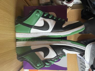 Nike SB Dunk Low Pro "Black and Classic Green"