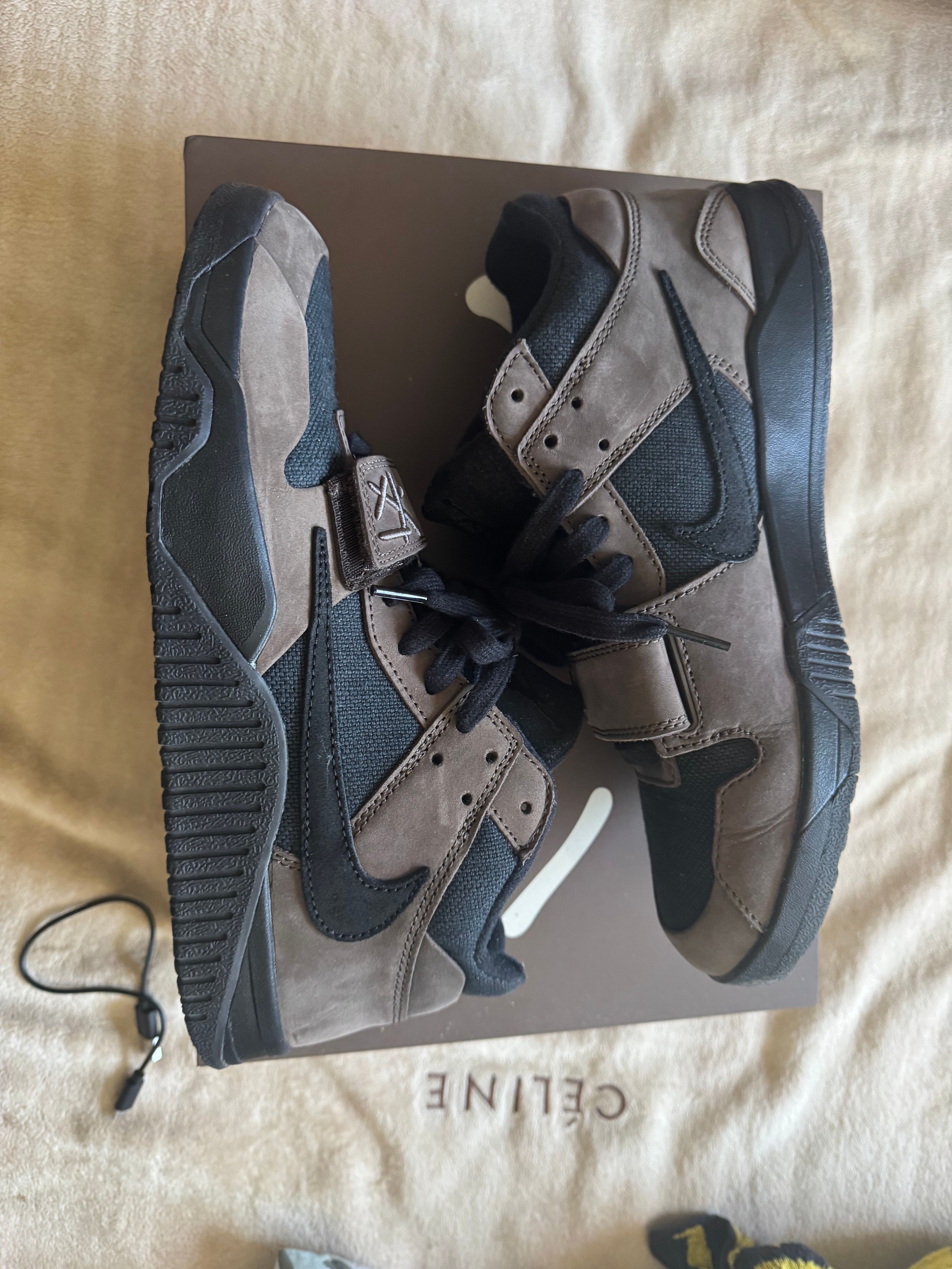 Travis Scott × Nike Jordan Jumpman Jack TR CJ1 T-Rexx "Black and Dark Mocha"