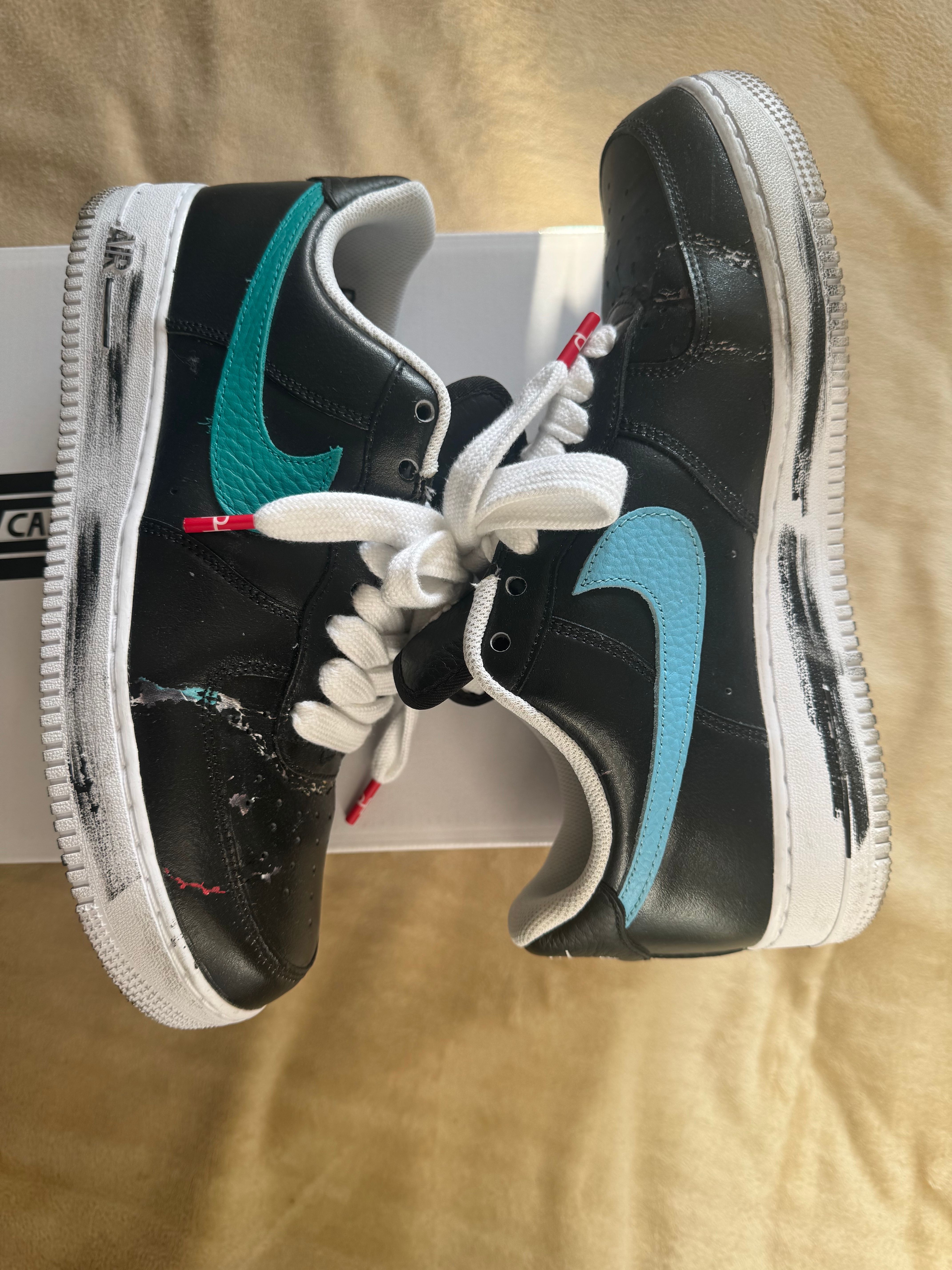 PEACEMINUSONE × Nike Air Force 1 Low '07 Para-Noise 3.0 "Black and Multi-Color" / G-DRAGON