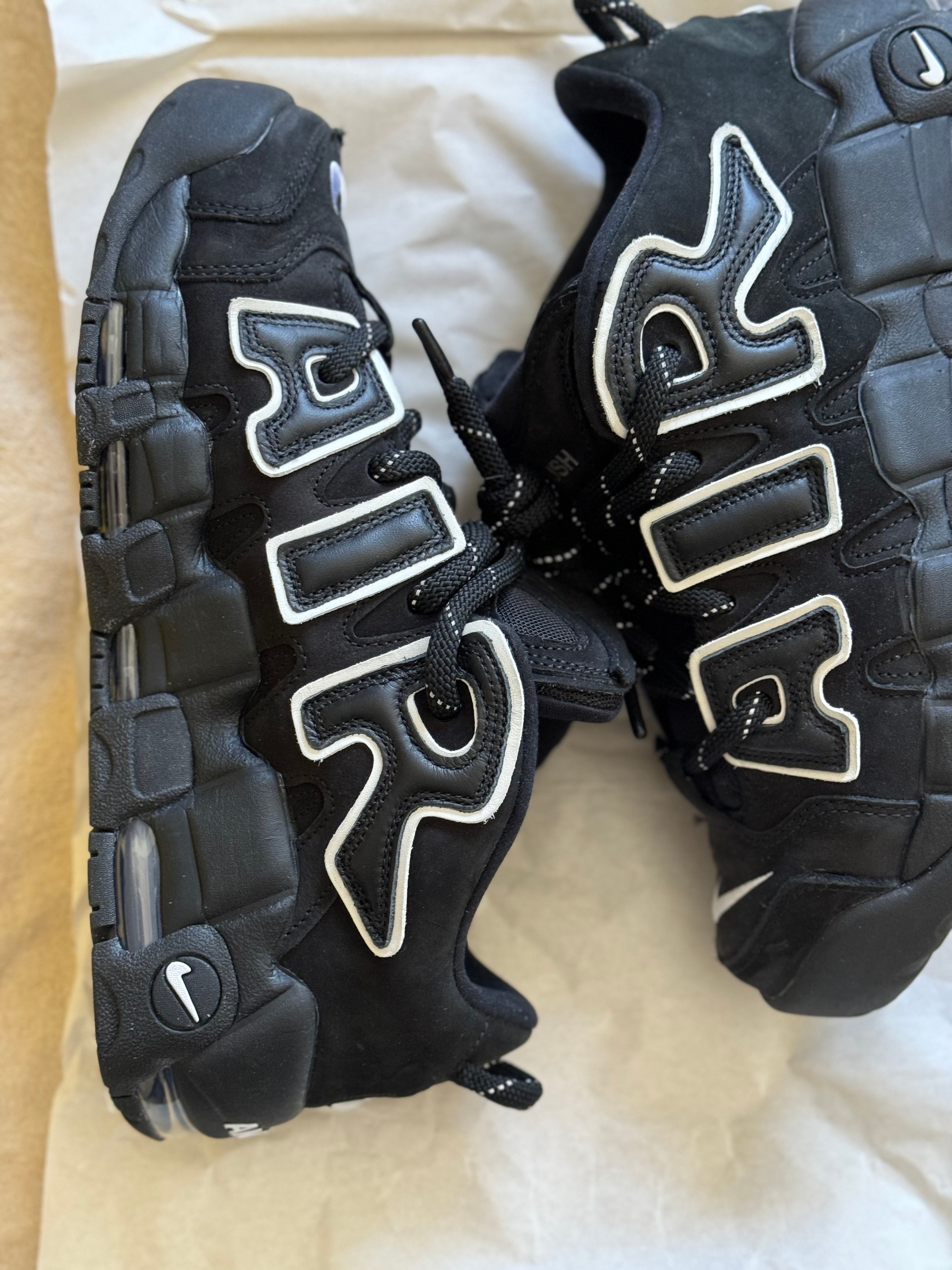 AMBUSH × Nike Air More Uptempo Low "Black and White"