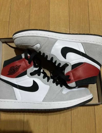 Nike Air Jordan 1 High OG "White/Black/Light Smoke Grey"