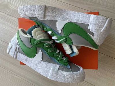 sacai × Nike Blazer Low "Classic Green"