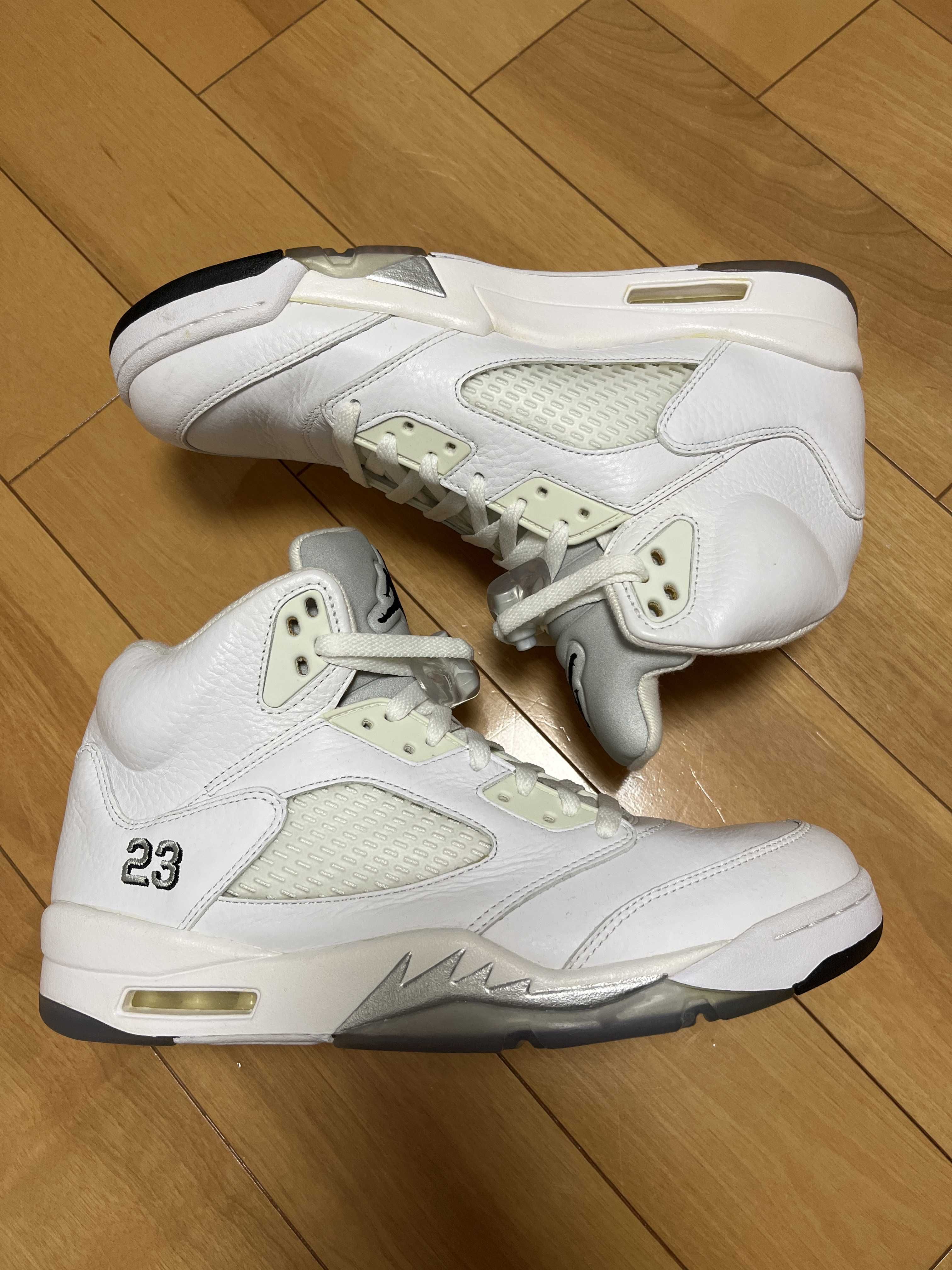 Nike Air Jordan 5 Retro "Metallic White" (2015)