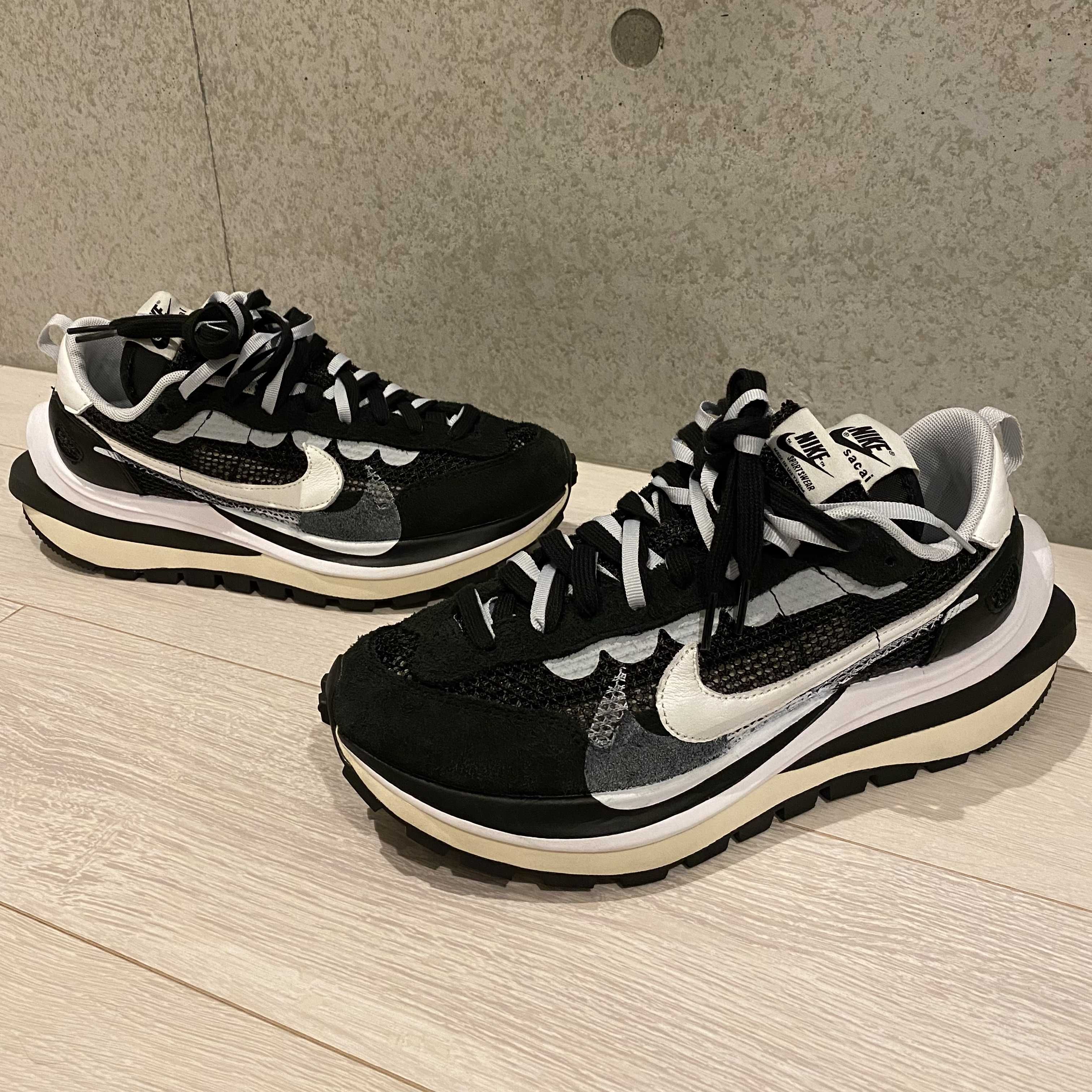 sacai × Nike Vapor Waffle "Black and White"