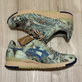 アトモス × アシックス ゲルライト3 "エイジドマップ"