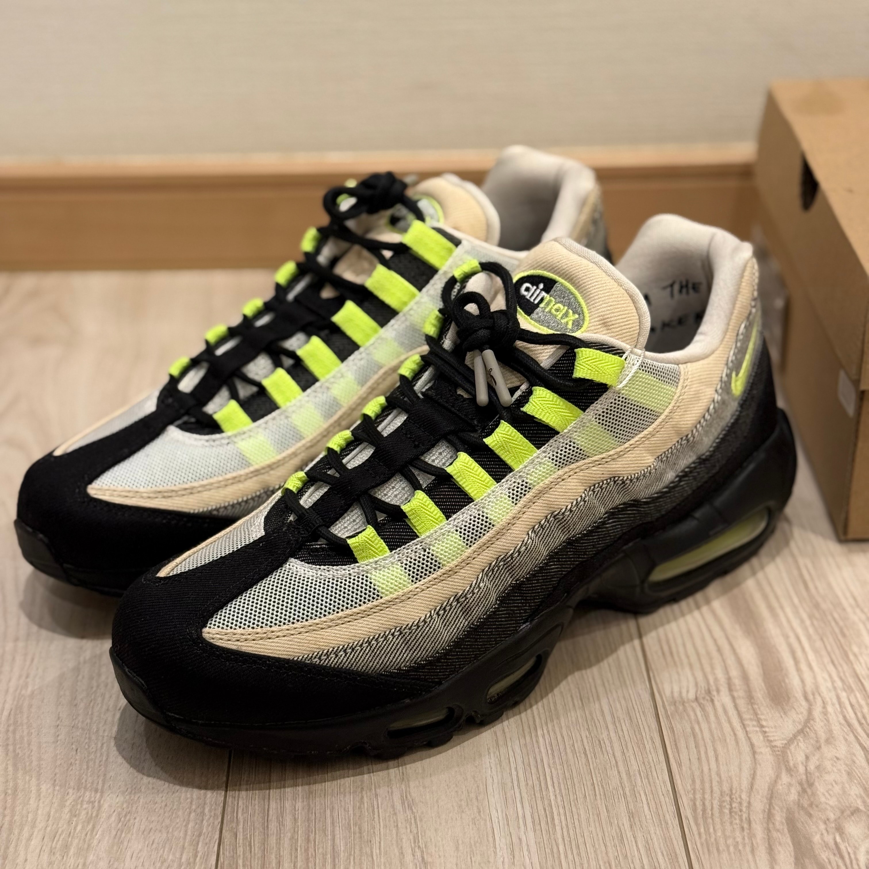 DENHAM × Nike Air Max 95 "Volt"
