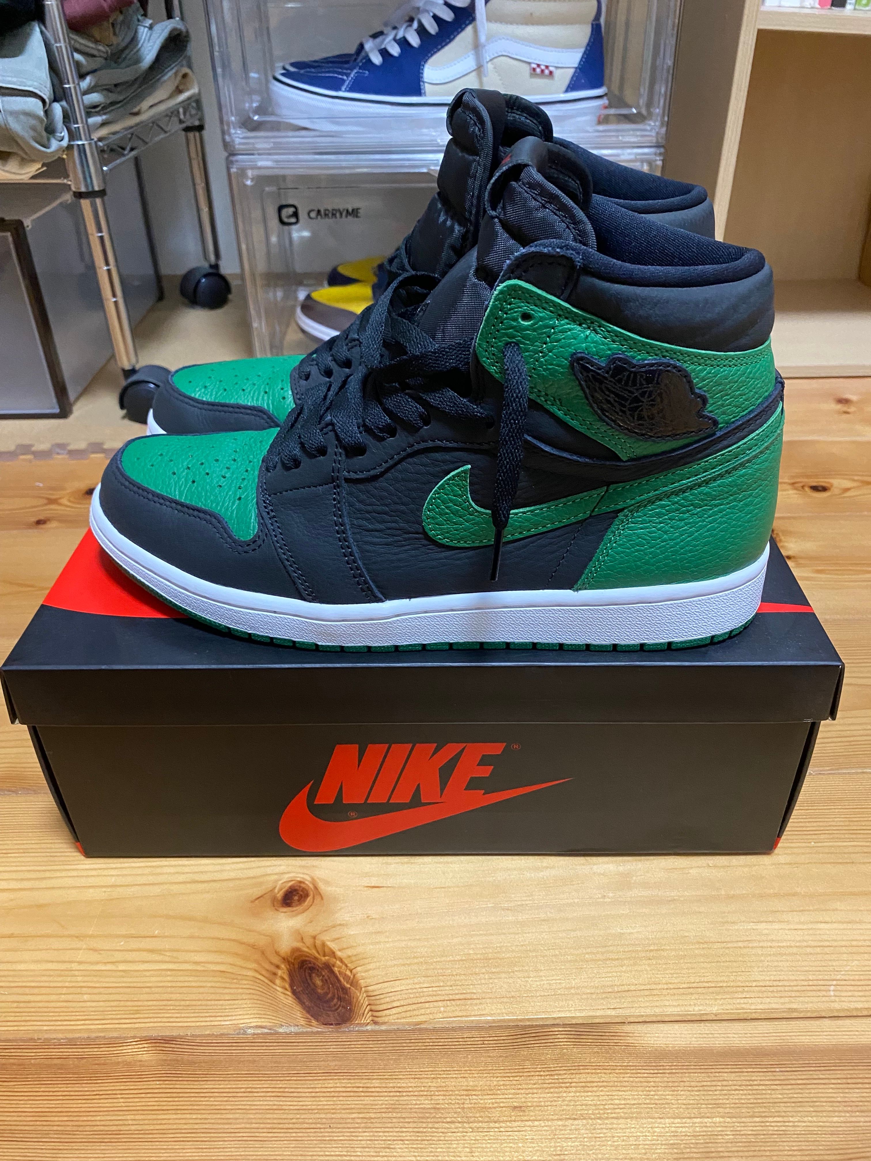 Nike Air Jordan 1 Retro High OG "Black/Pine Green" (2020)      