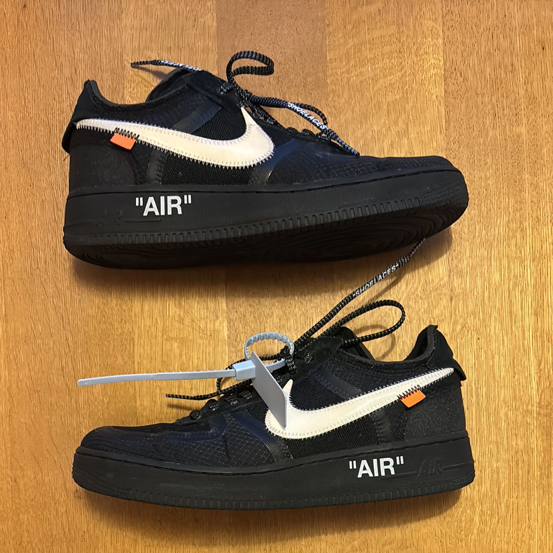 Off-White × Nike Air Force 1 Low "Black"