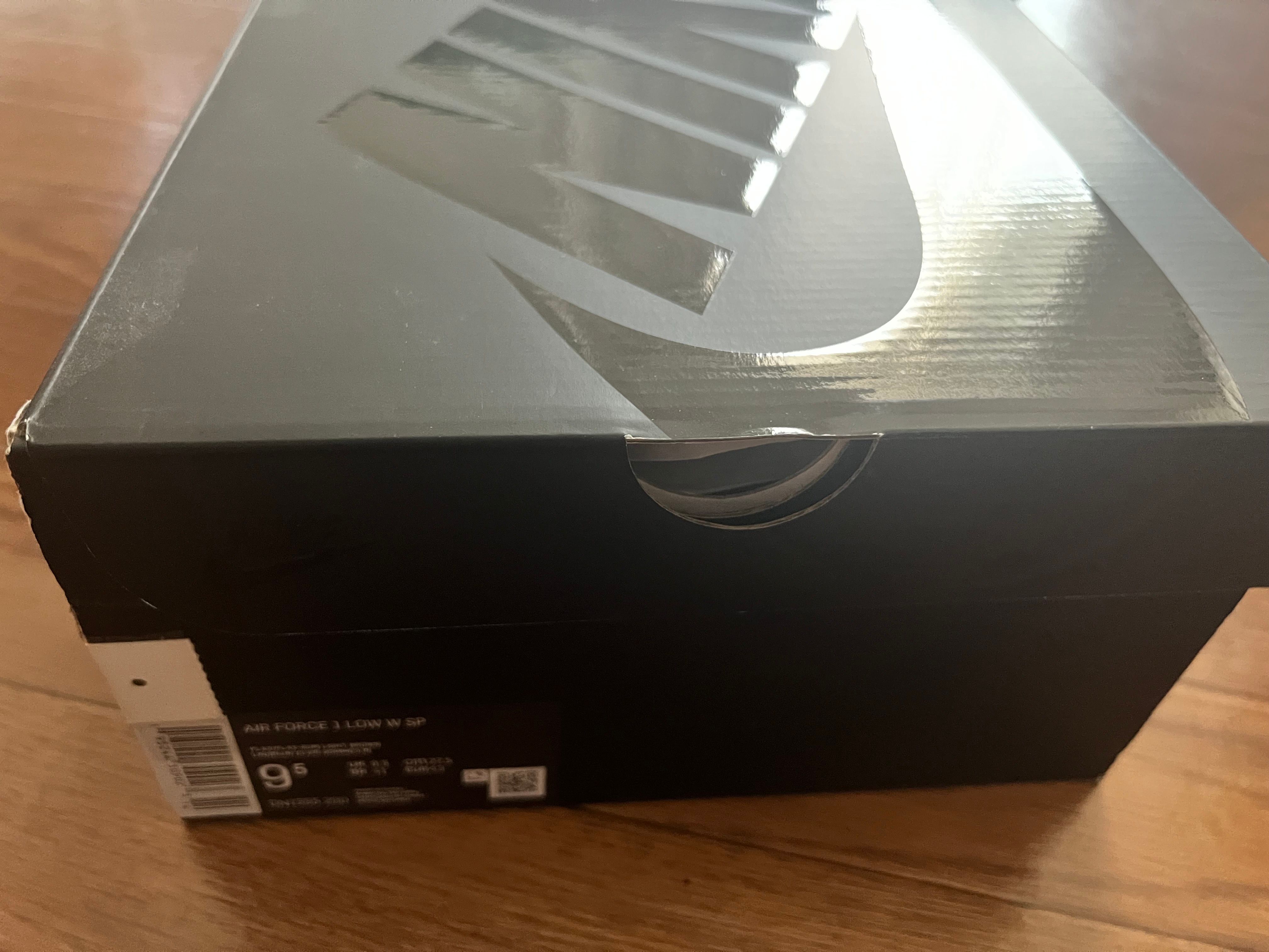 Supreme × Nike Air Force 1 Low "Flax/Wheat"