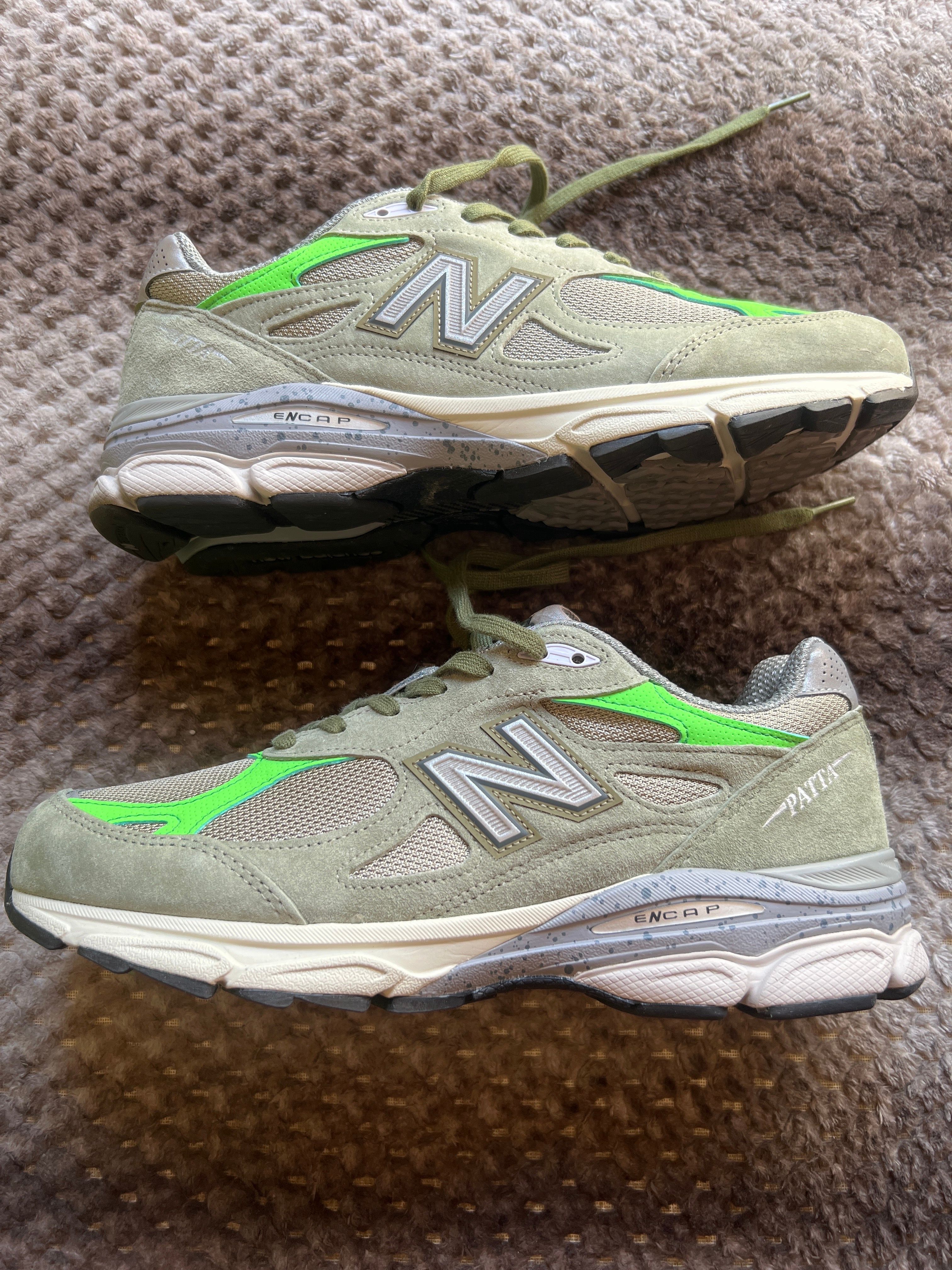 Patta × New Balance 990V3 Keep Your Family Close "Olive"