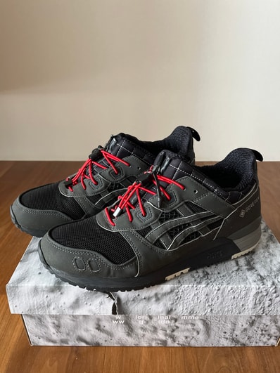 mita sneakers × bal × Asics Gel-Lyte 3 OG "Gunmetal/Black"