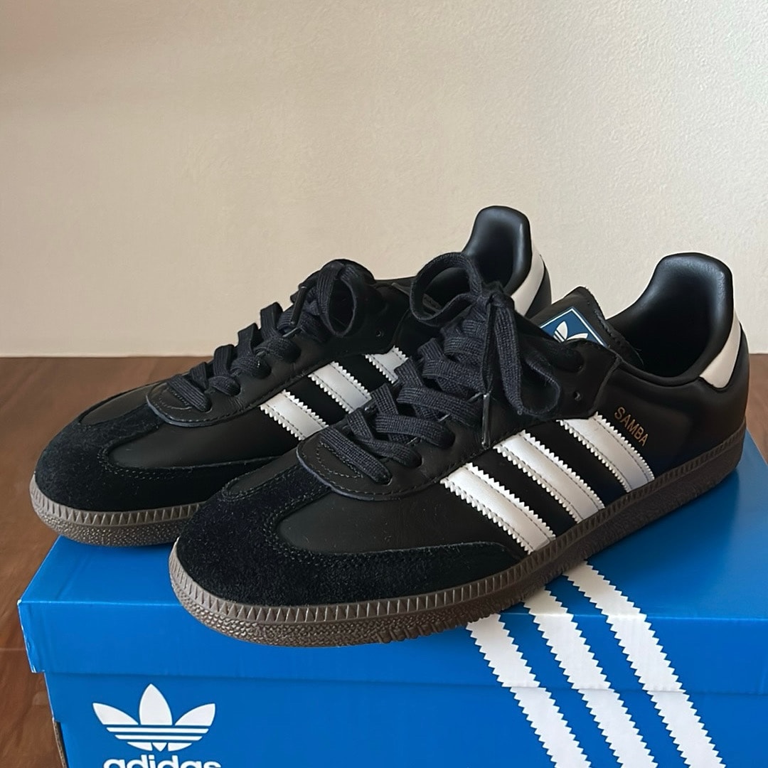 adidas Samba OG "Core Black/Cloud White/Gum"