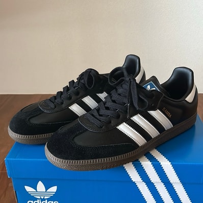 adidas Samba OG "Core Black/Cloud White/Gum"