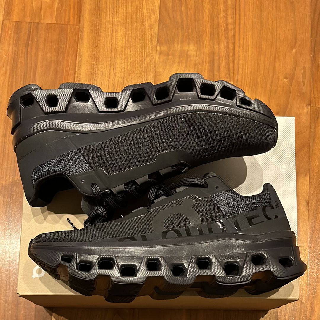 On Cloudmonster "All Black"