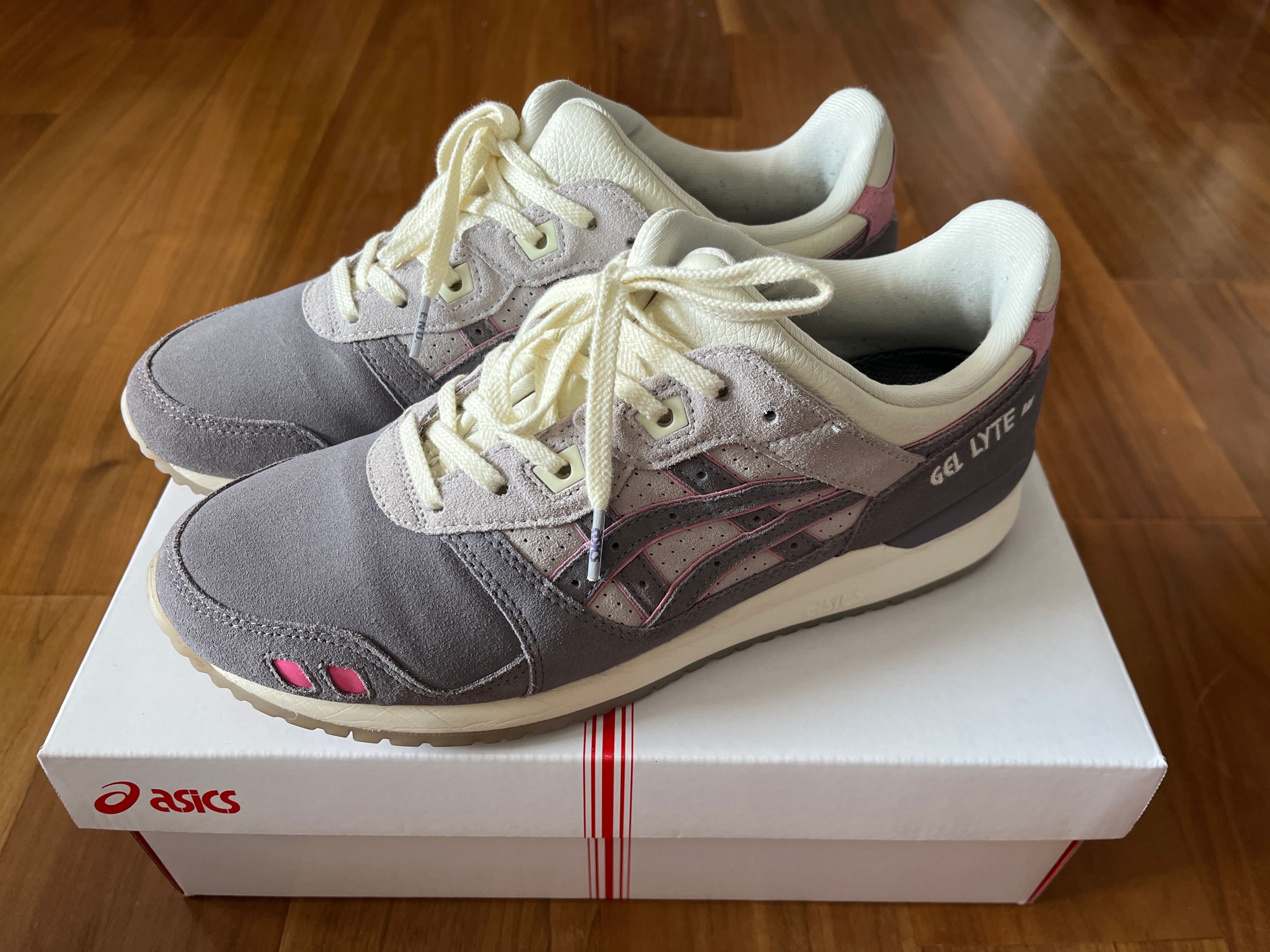 END. × Asics Gel-Lyte 3 "Pearl"