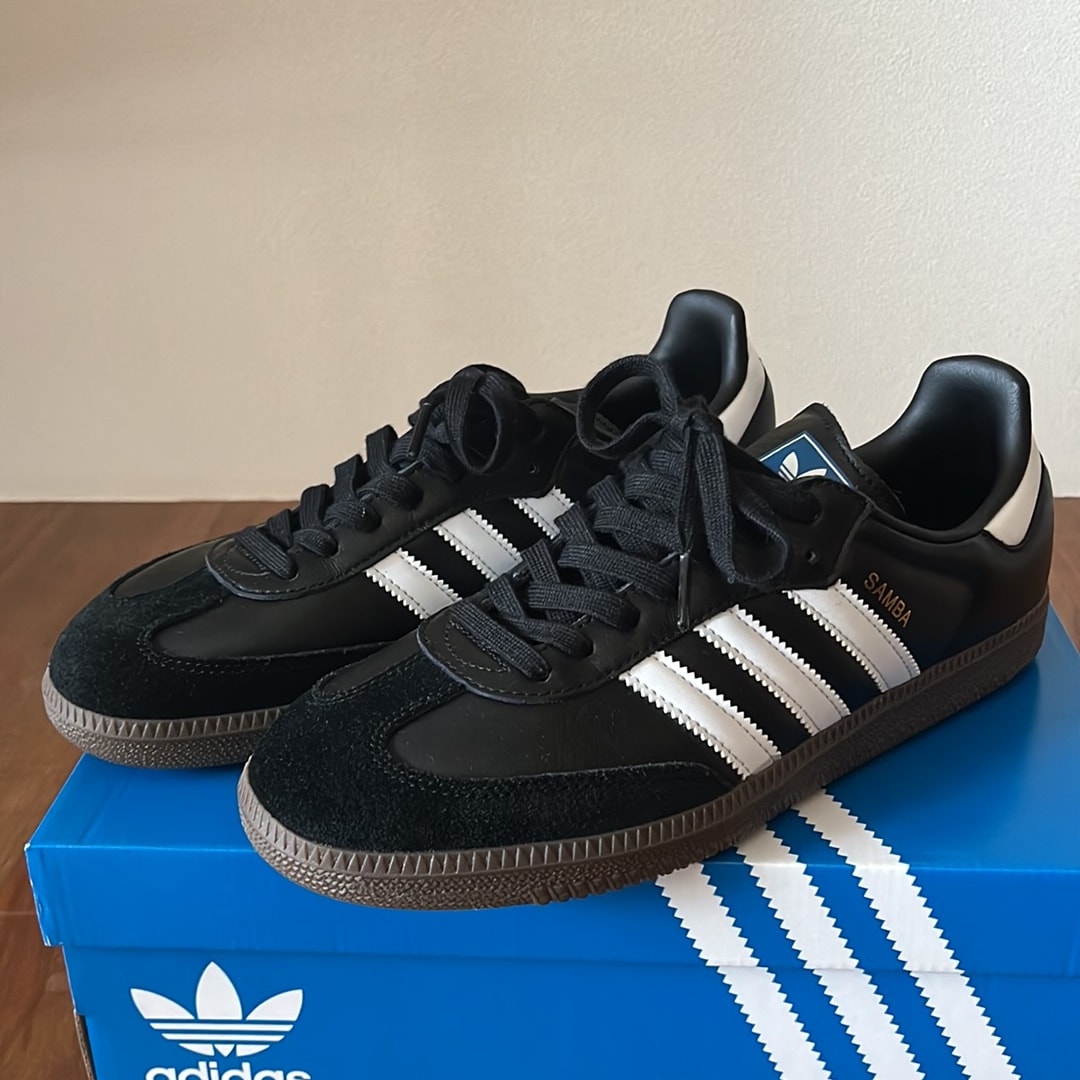 adidas Samba OG "Core Black/Cloud White/Gum"