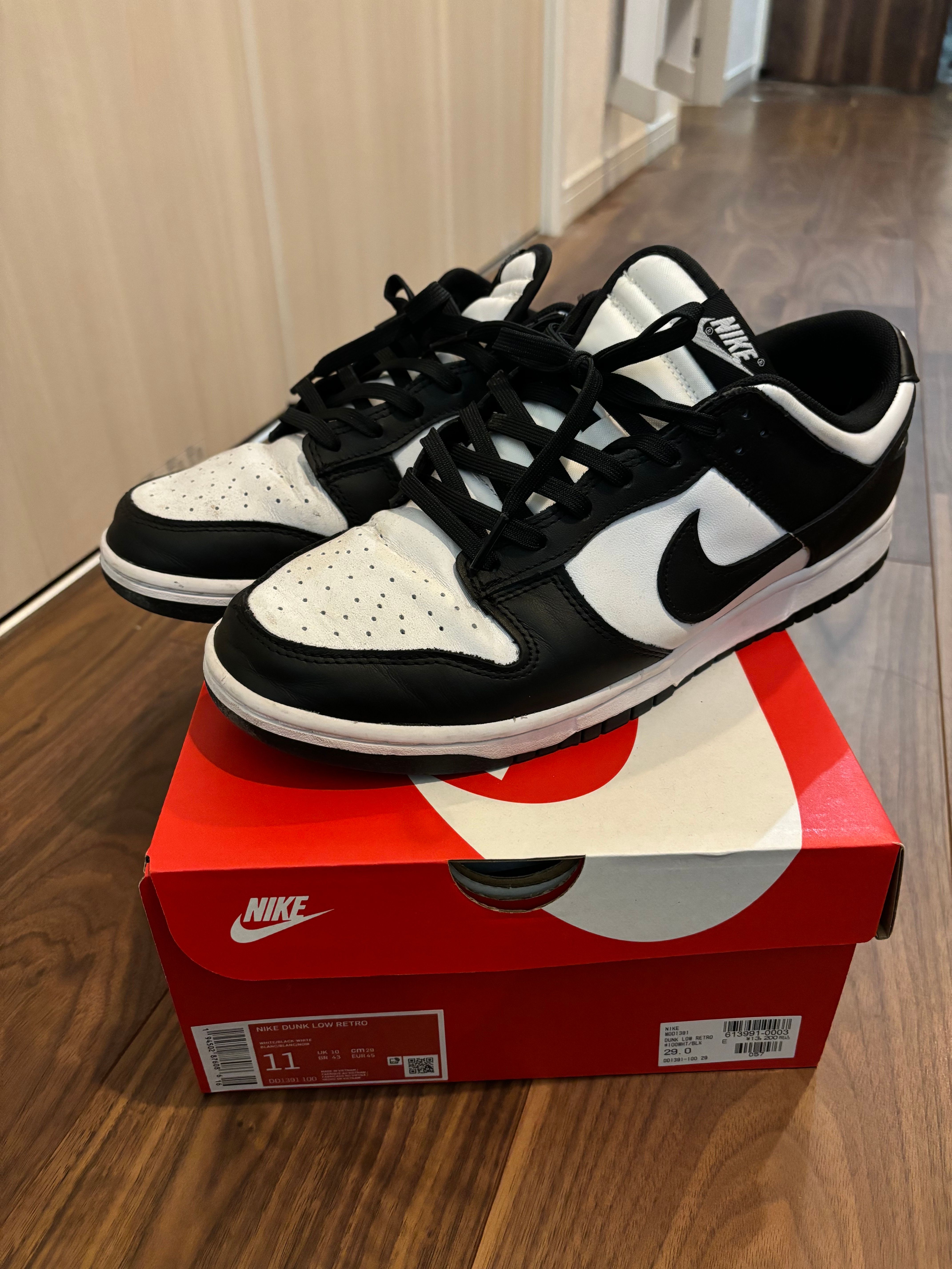 Nike Dunk Low Retro "Panda/White/Black"