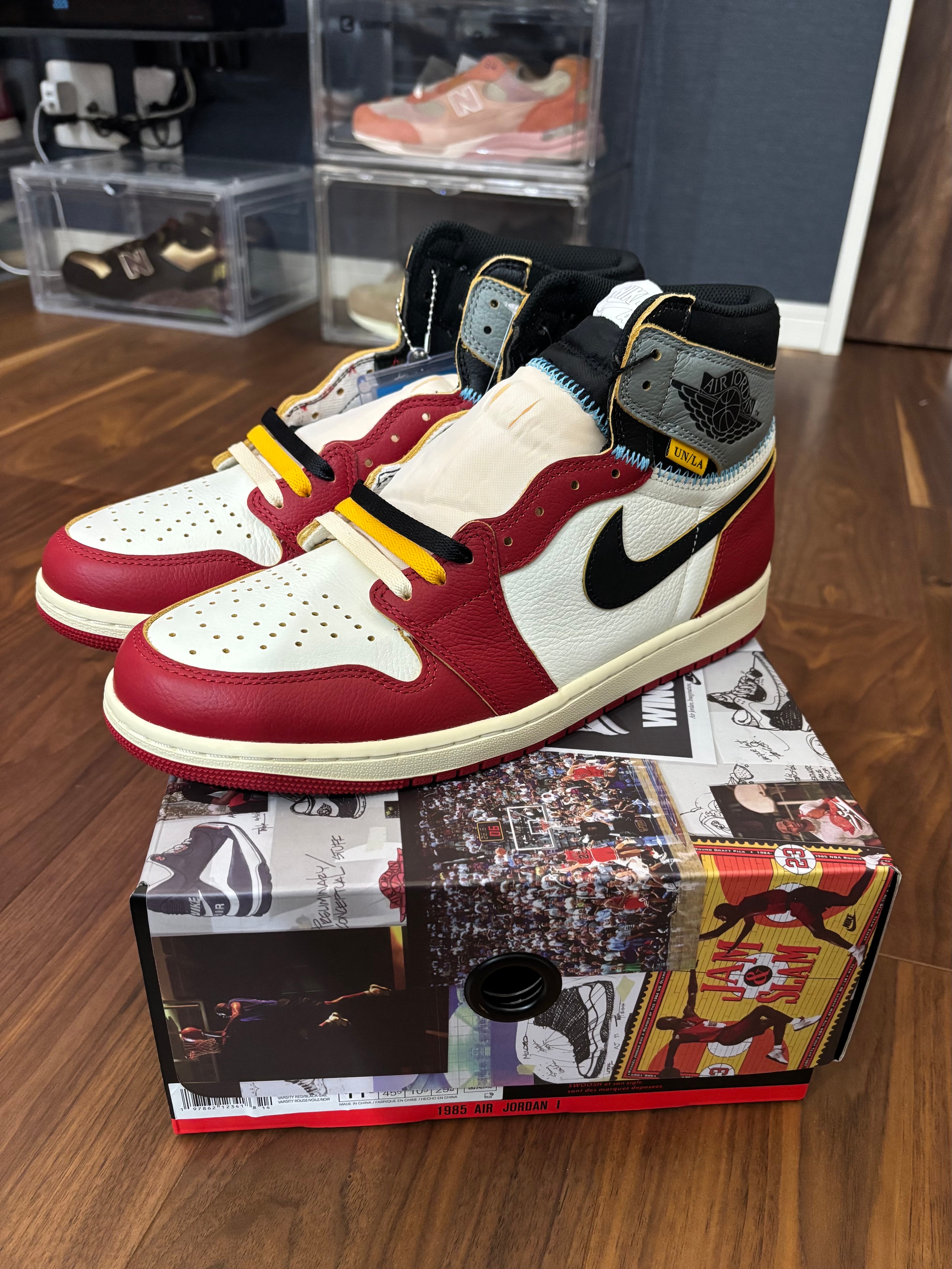 UNION × Nike Air Jordan 1 Retro High OG "Chicago/Shadow"
