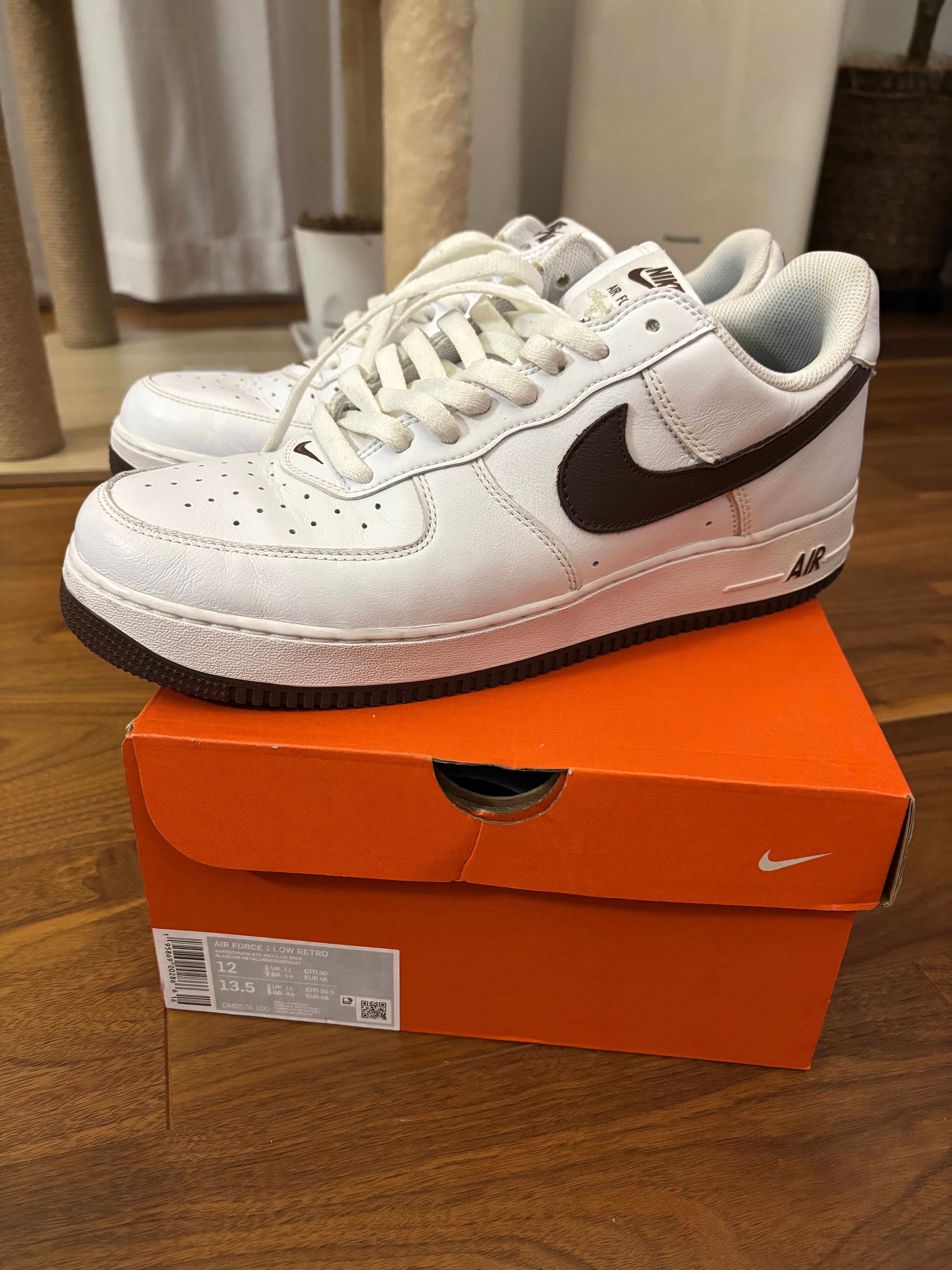 Nike Air Force 1 Low Retro Color of the Month "Chocolate/White"