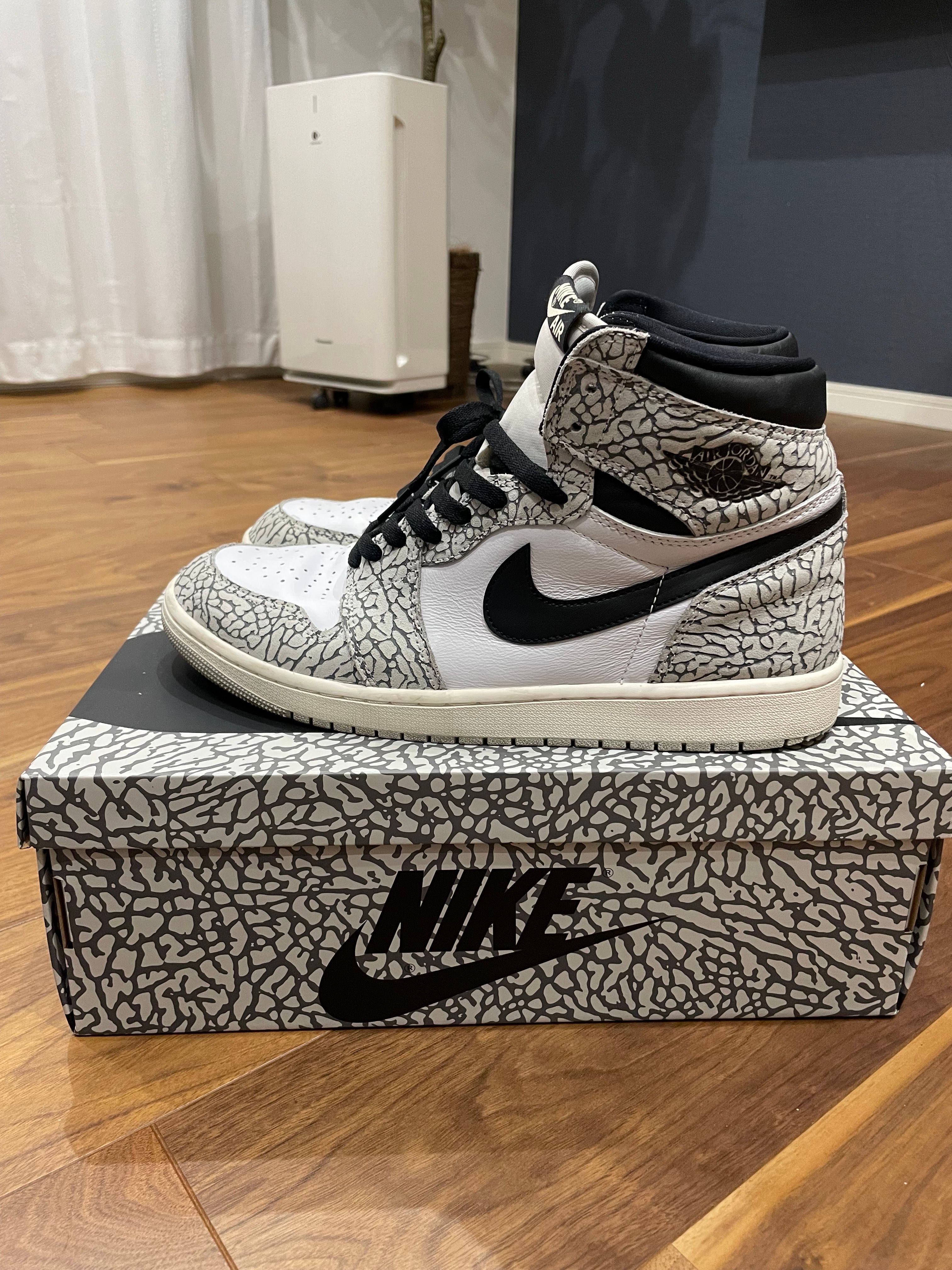 Nike Air Jordan 1 High OG "White Cement/Safari"